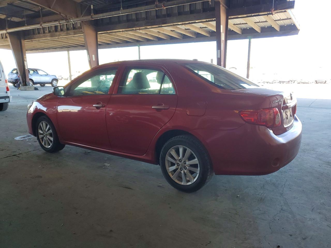 2010 Toyota Corolla Le Red vin: 2T1BU4EE3AC397347
