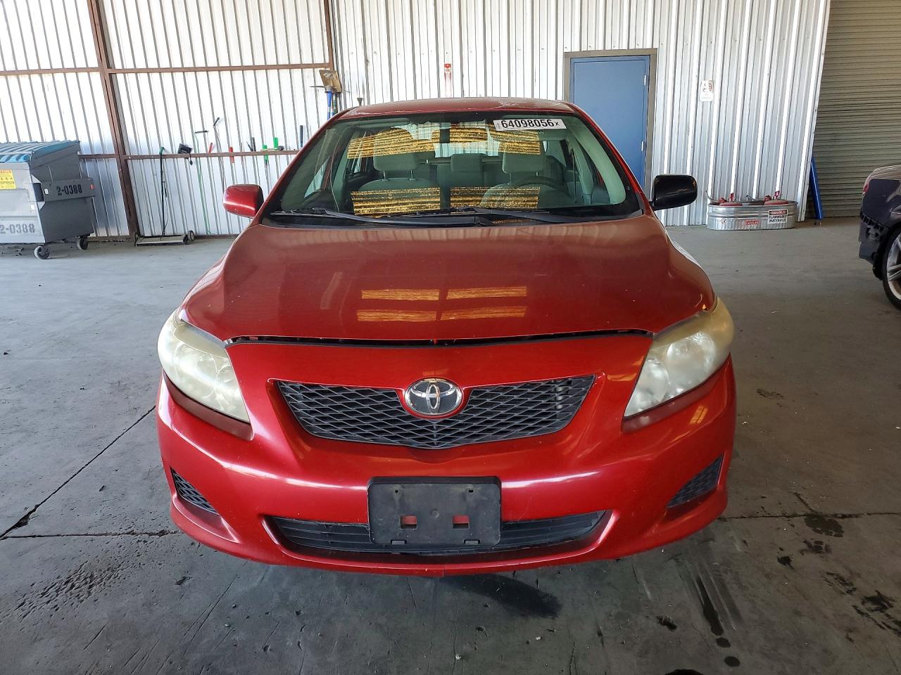 2010 Toyota Corolla Le Red vin: 2T1BU4EE3AC397347