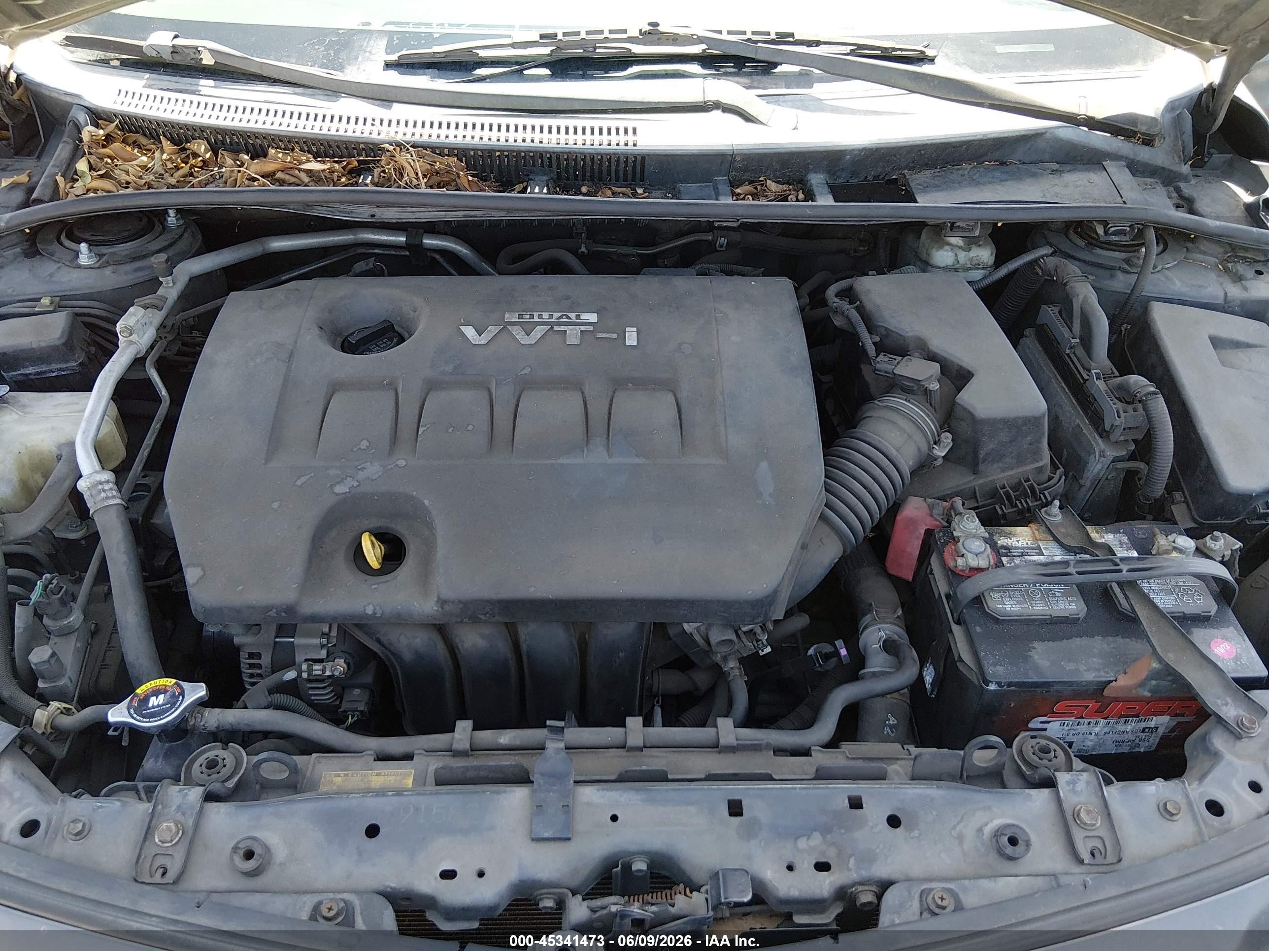2010 Toyota Corolla S Gray vin: 2T1BU4EE3AC412462