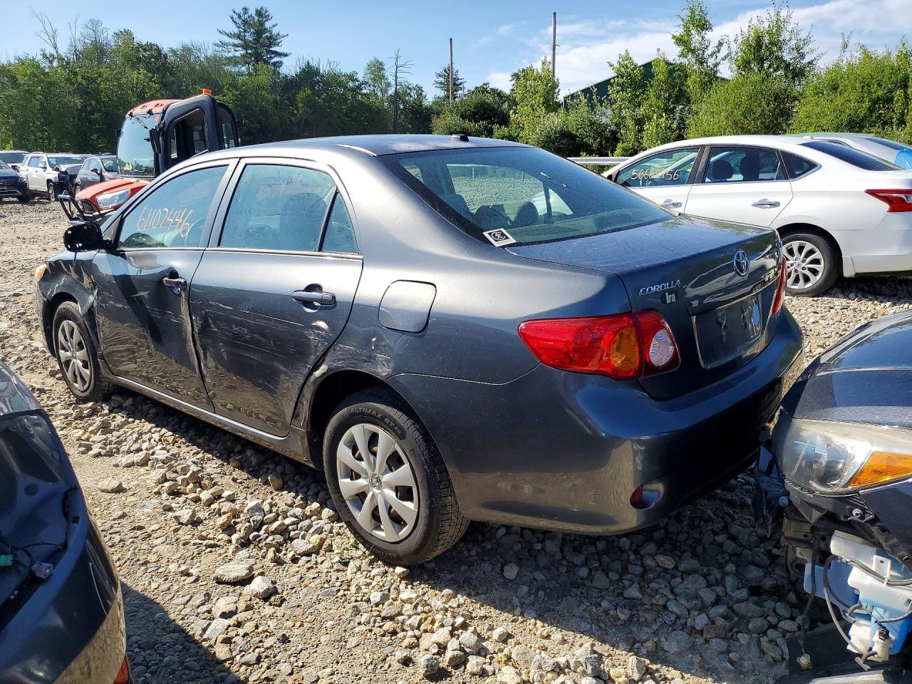 2010 Toyota Corolla Le Gray vin: 2T1BU4EE3AC419959
