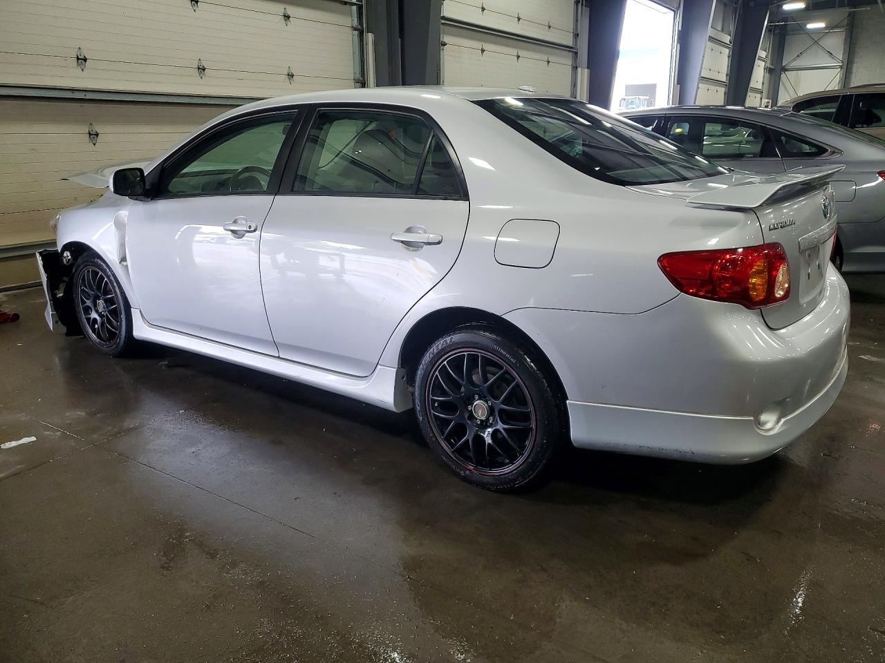 2010 Toyota Corolla S Silver vin: 2T1BU4EE3AC445199