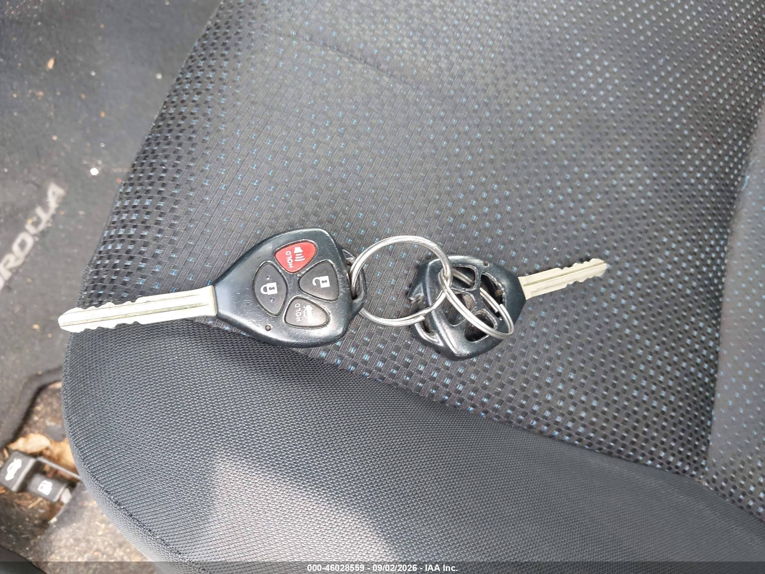 2010 Toyota Corolla S Black vin: 2T1BU4EE3AC445283