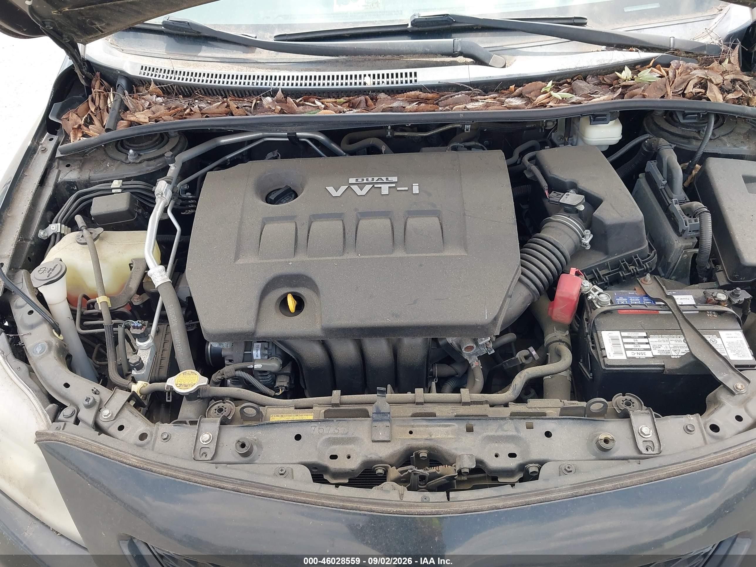 2010 Toyota Corolla S Black vin: 2T1BU4EE3AC445283