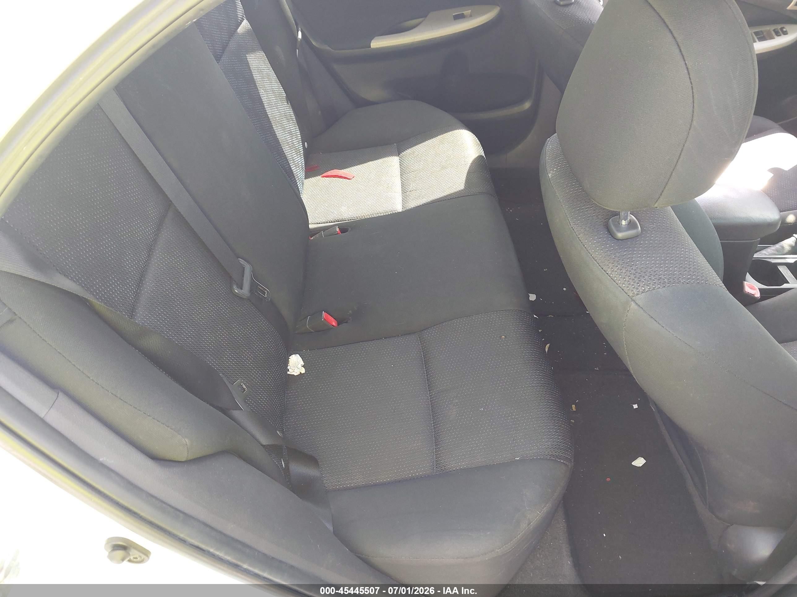 2010 Toyota Corolla S White vin: 2T1BU4EE3AC454209
