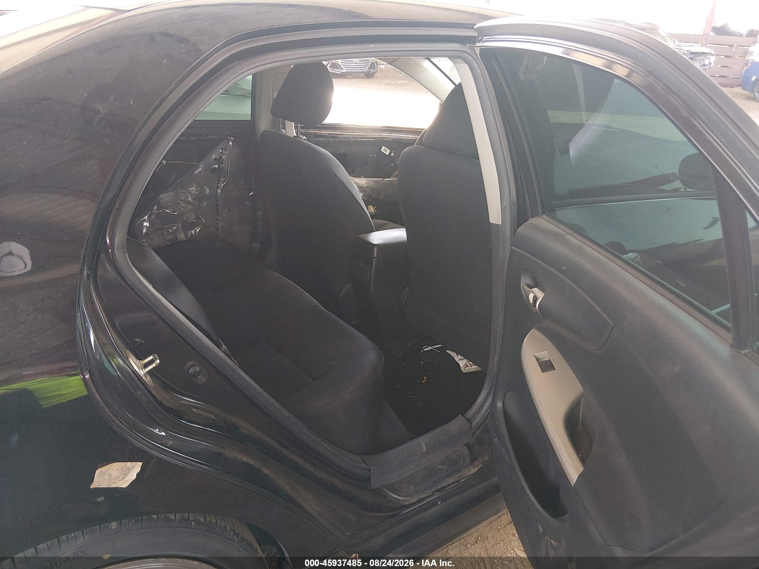 2010 Toyota Corolla S Black vin: 2T1BU4EE3AC454677