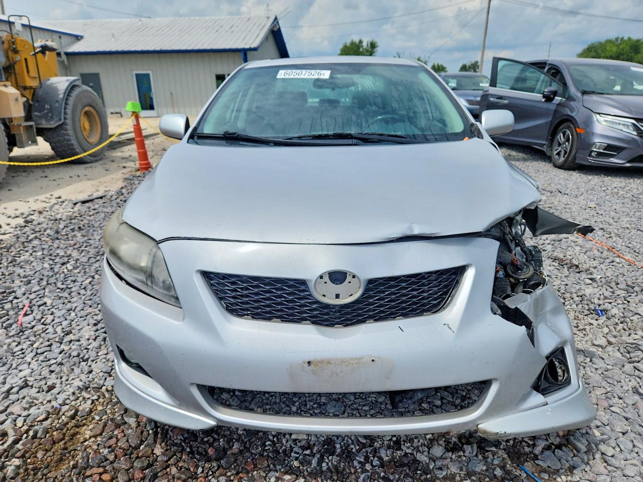 2010 Toyota Corolla S Silver vin: 2T1BU4EE3AC456252