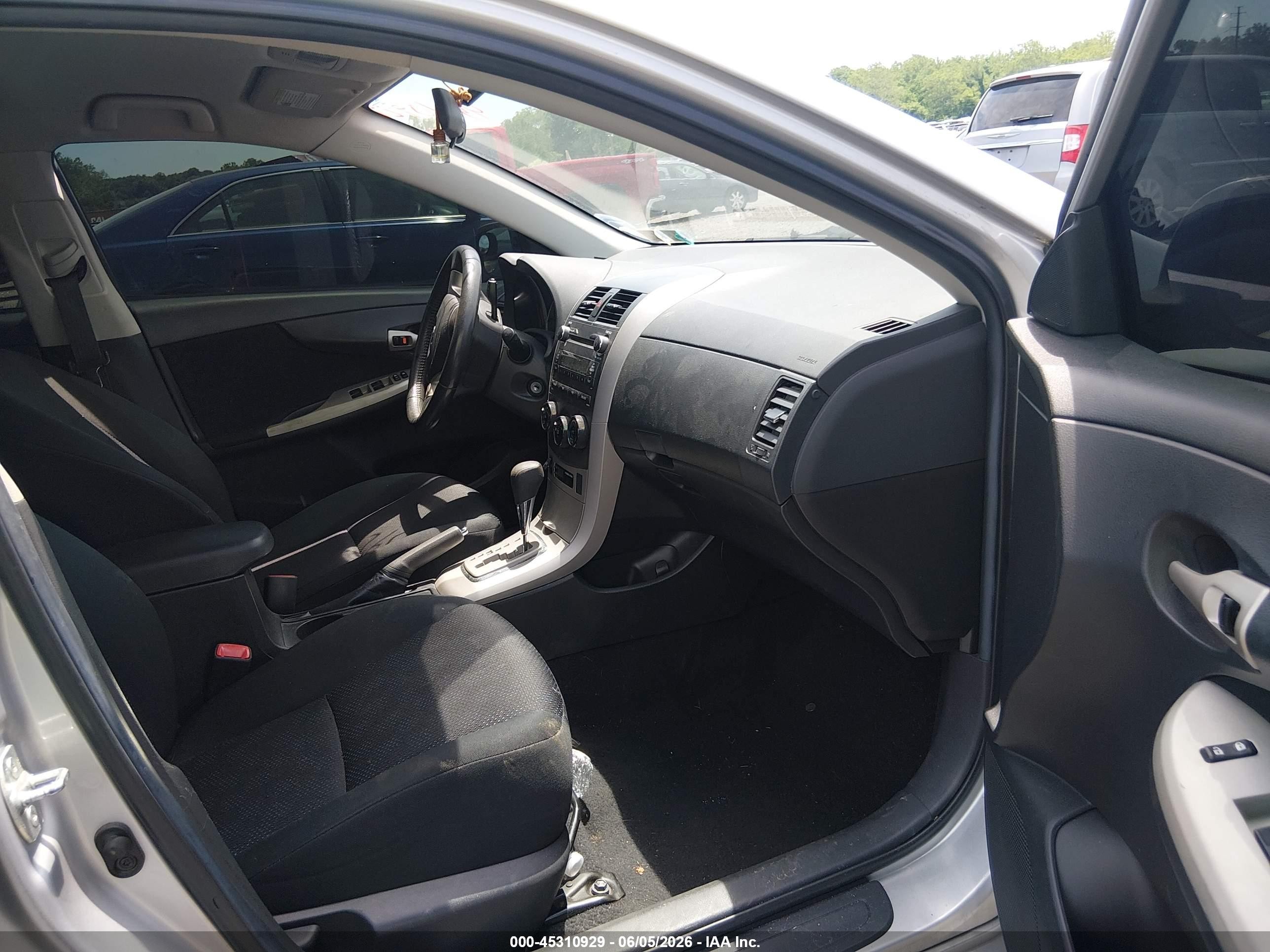 2010 Toyota Corolla S Gray vin: 2T1BU4EE3AC464383