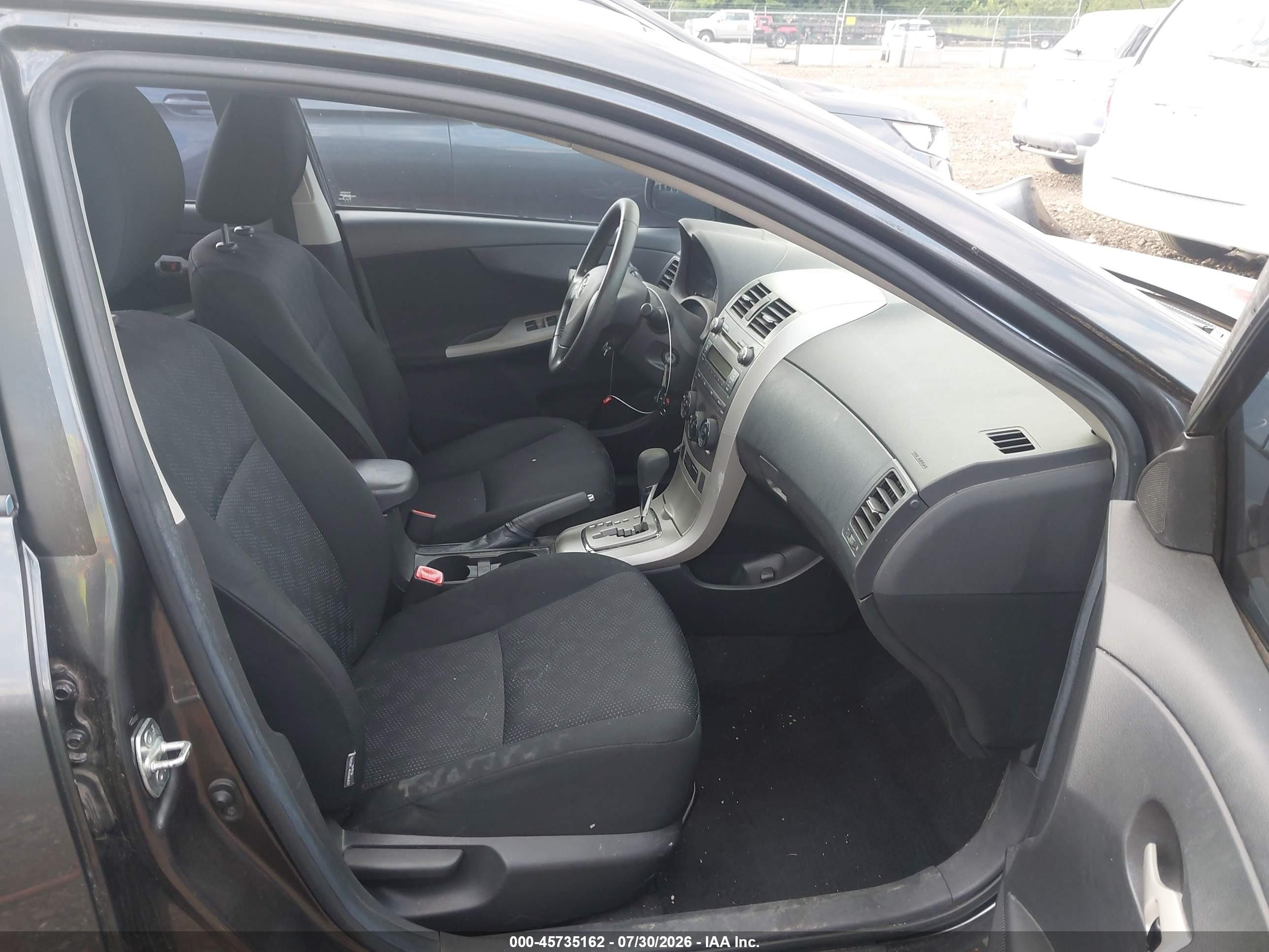 2010 Toyota Corolla S Gray vin: 2T1BU4EE3AC467851