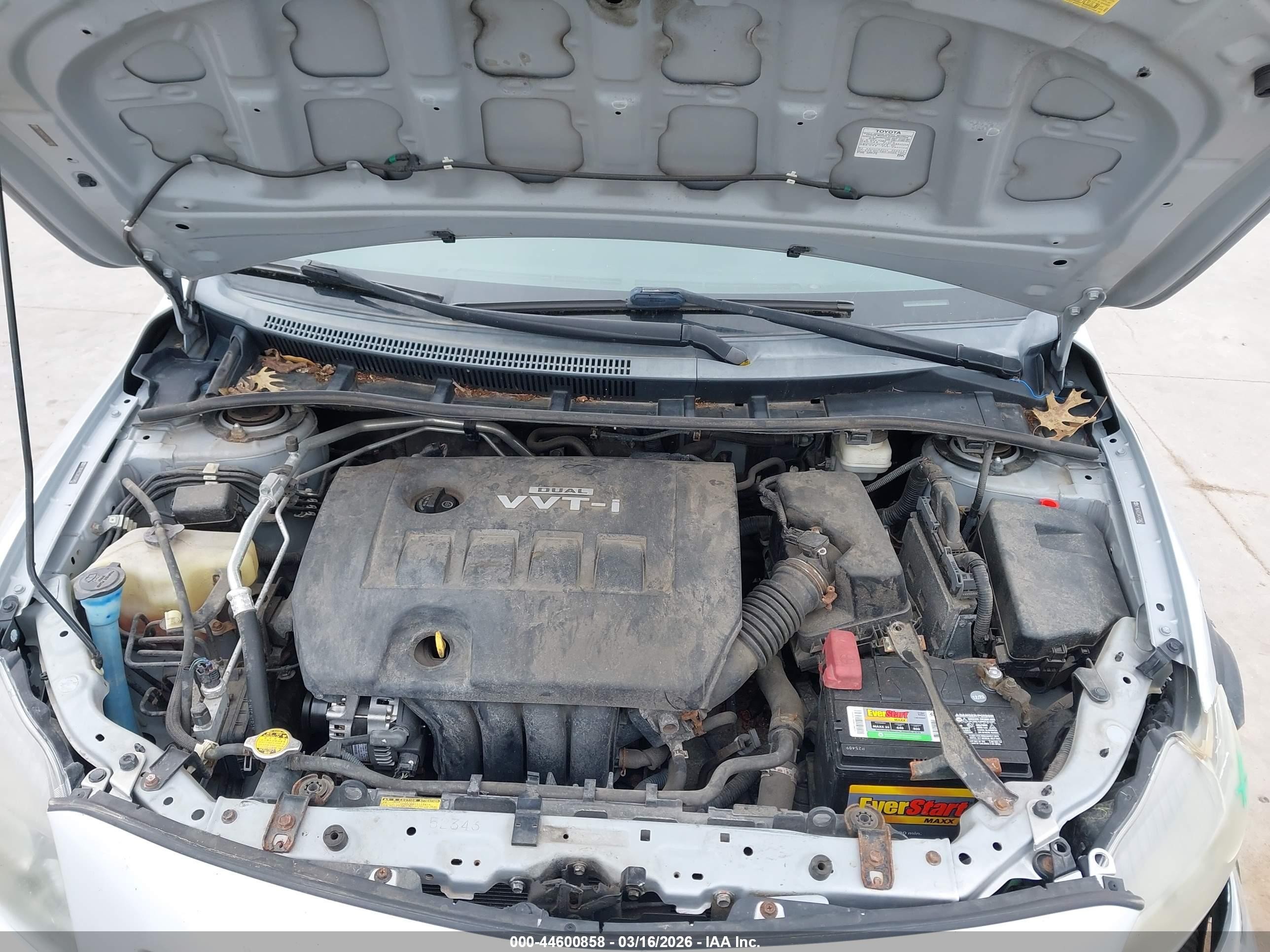 2010 Toyota Corolla S Silver vin: 2T1BU4EE3AC470863