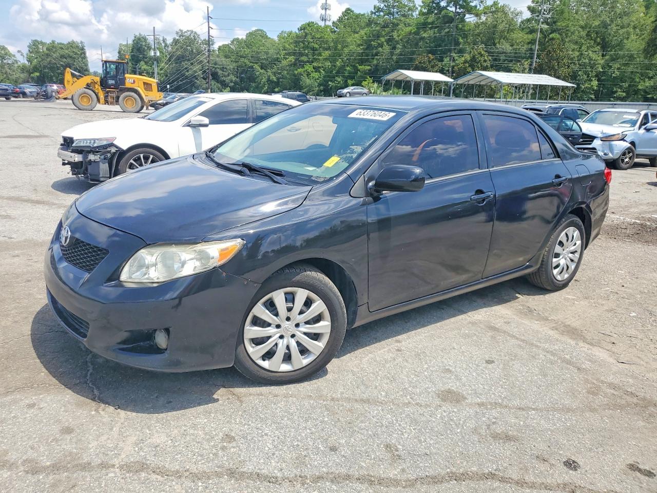 2010 Toyota Corolla Le Черный vin: 2T1BU4EE3AC490126