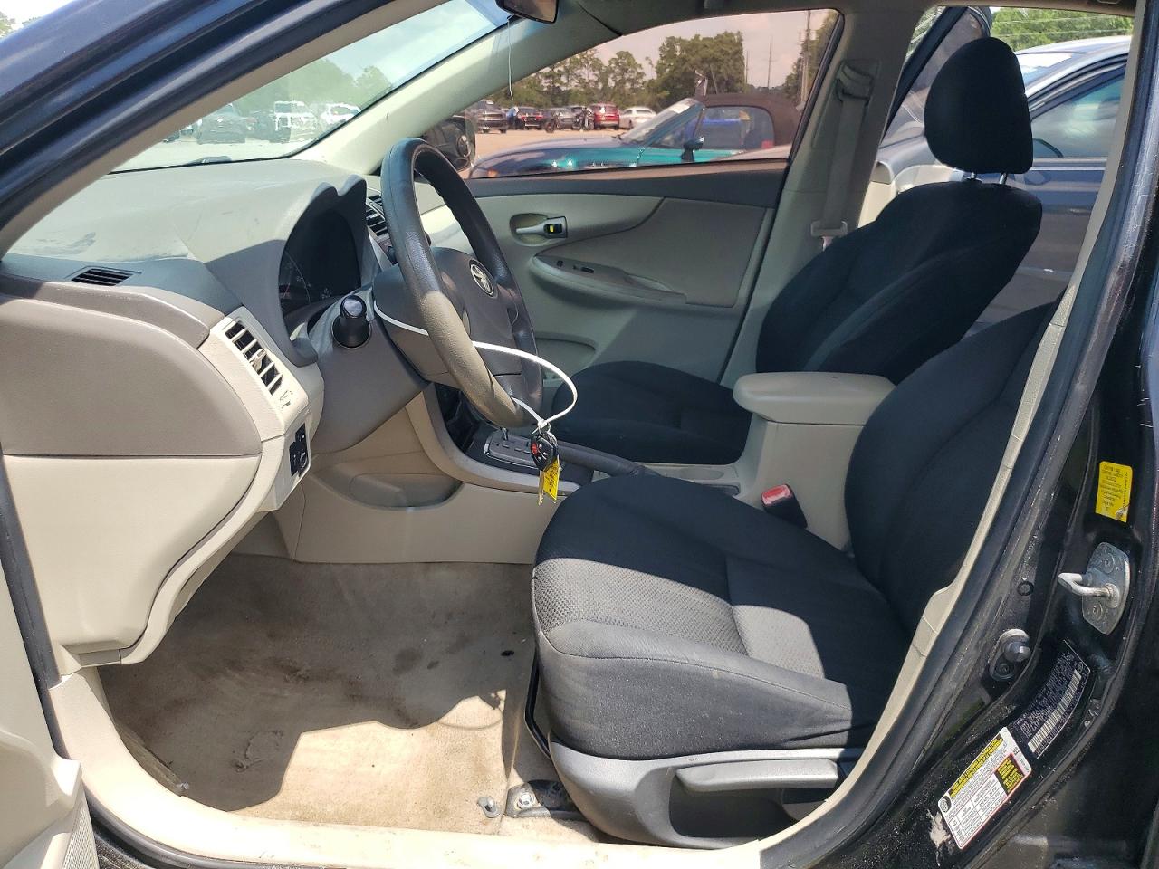 2010 Toyota Corolla Le Black vin: 2T1BU4EE3AC490126