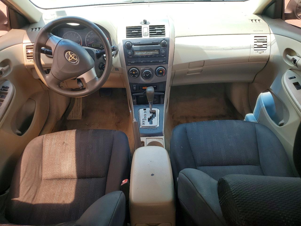 2010 Toyota Corolla Le Black vin: 2T1BU4EE3AC490126