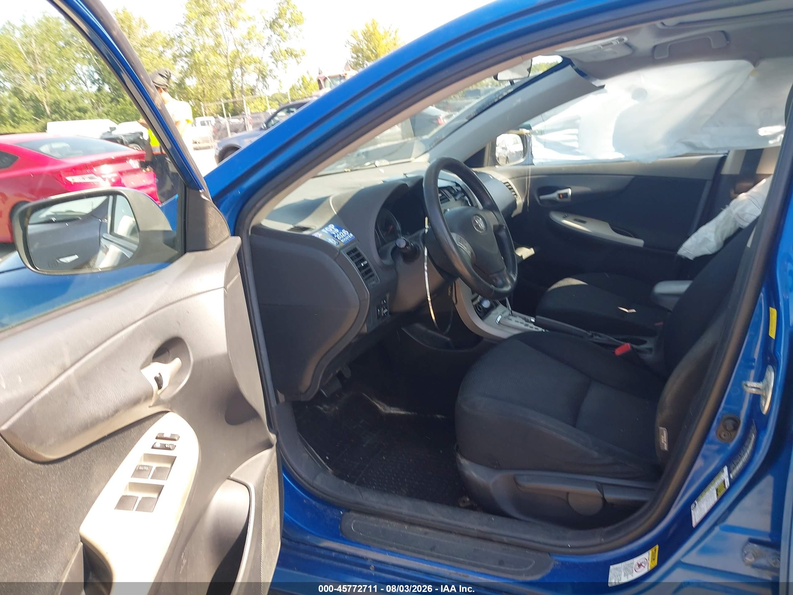2010 Toyota Corolla S Blue vin: 2T1BU4EE3AC490966