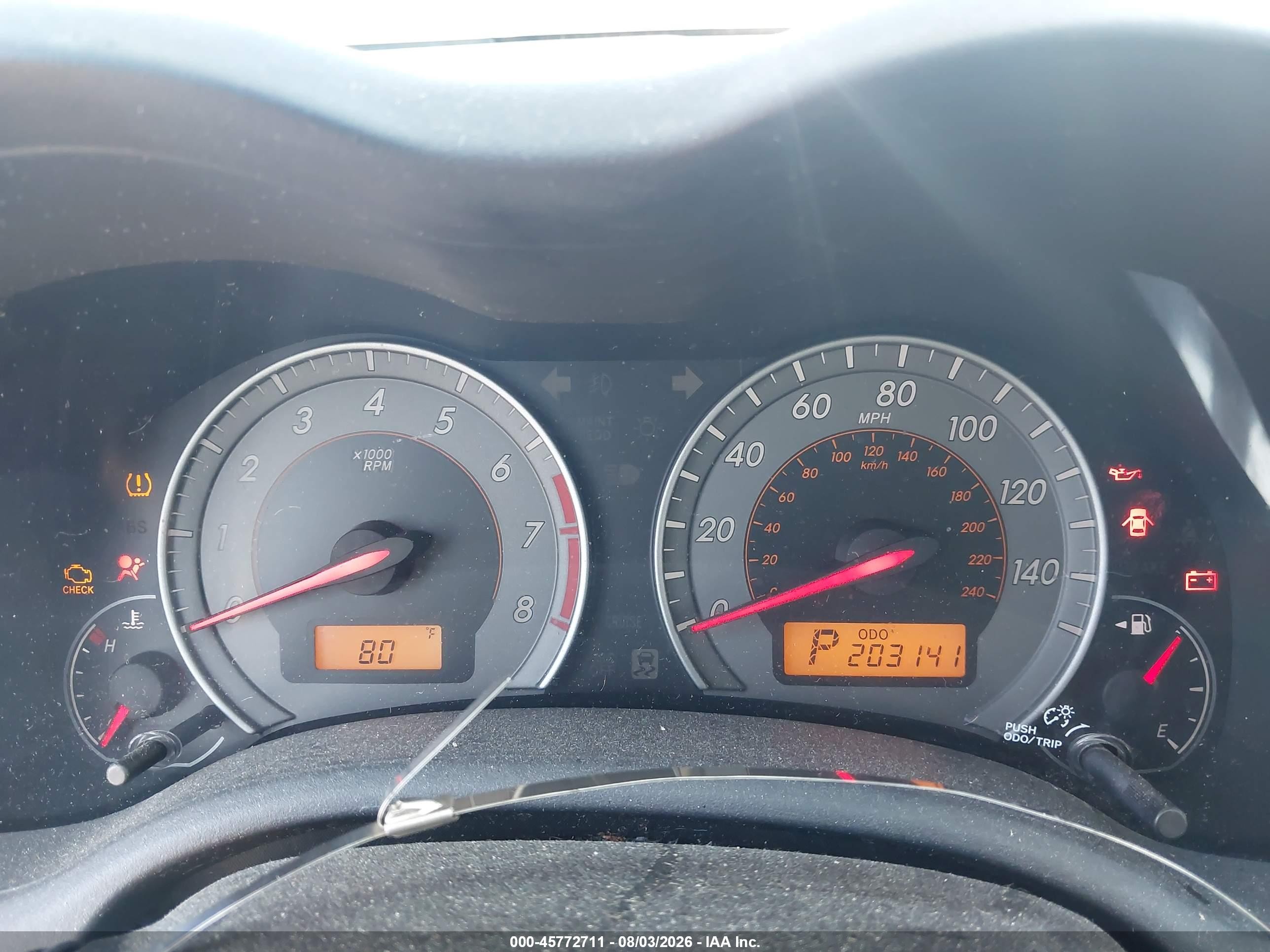 2010 Toyota Corolla S Blue vin: 2T1BU4EE3AC490966