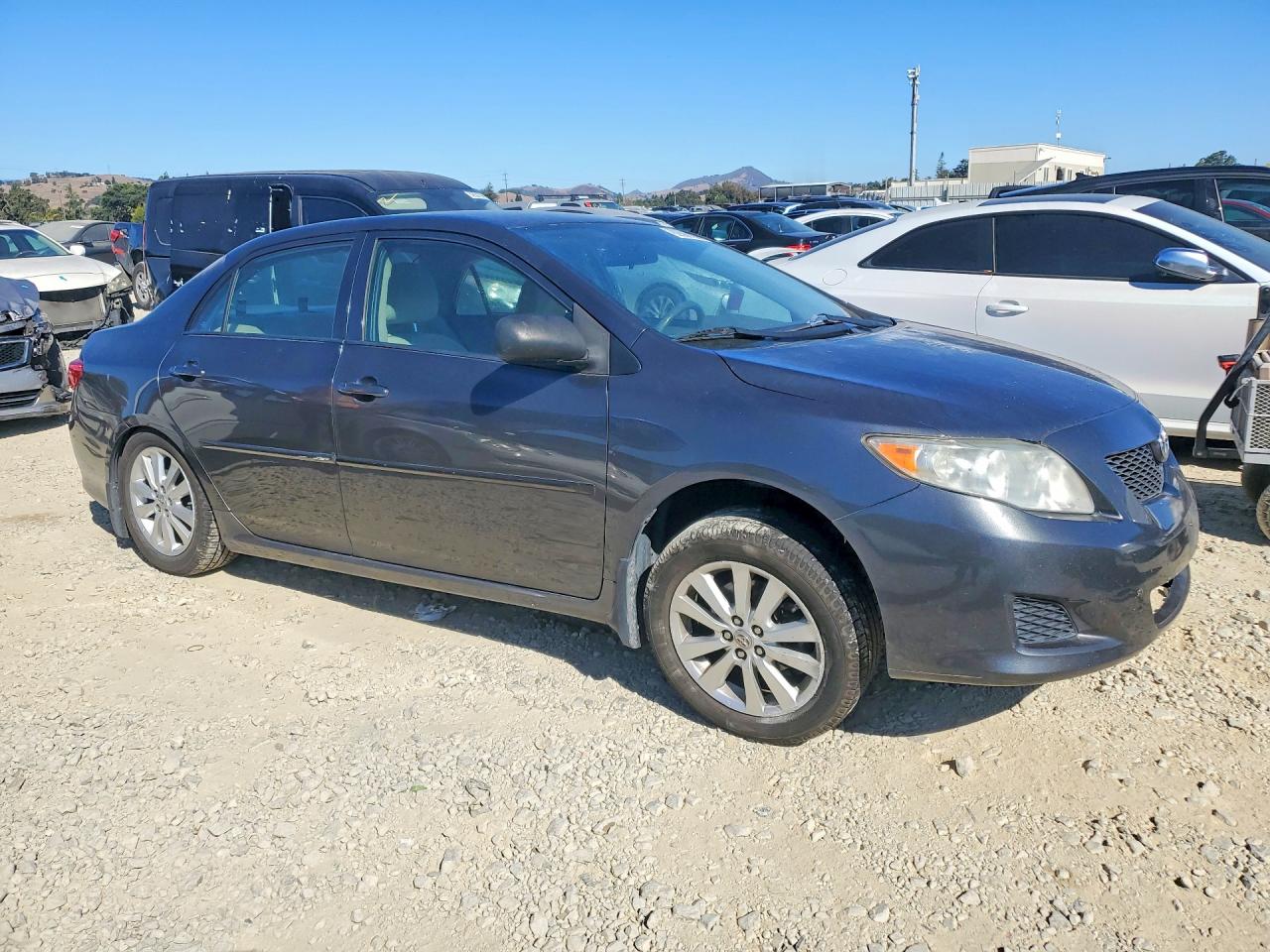 2010 Toyota Corolla Sedan 2wd Gray vin: 2T1BU4EE3AC493995