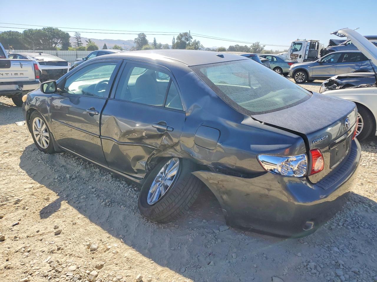 2010 Toyota Corolla Sedan 2wd Gray vin: 2T1BU4EE3AC493995