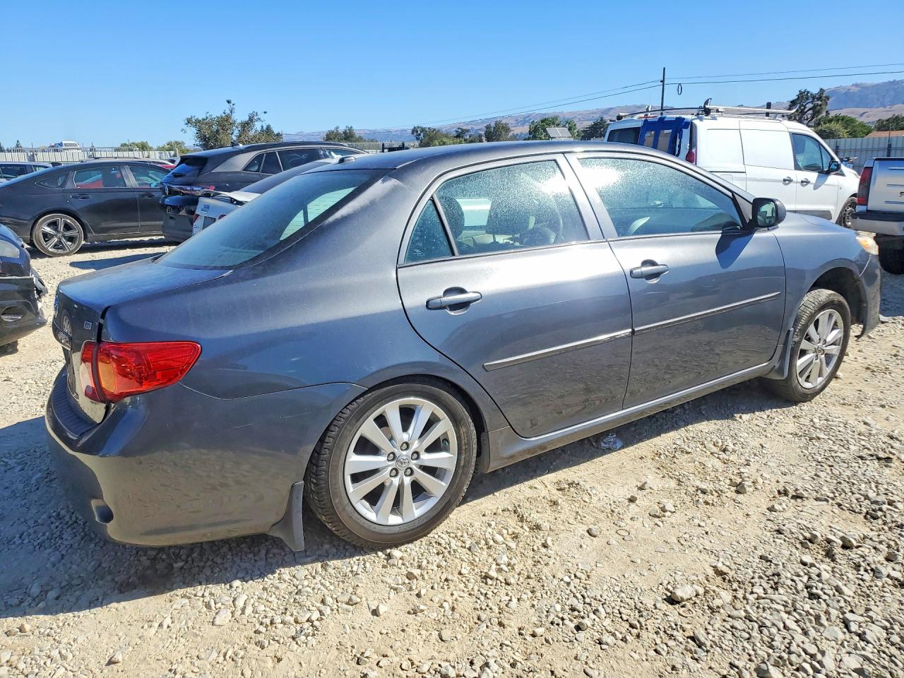 2010 Toyota Corolla Sedan 2wd Gray vin: 2T1BU4EE3AC493995