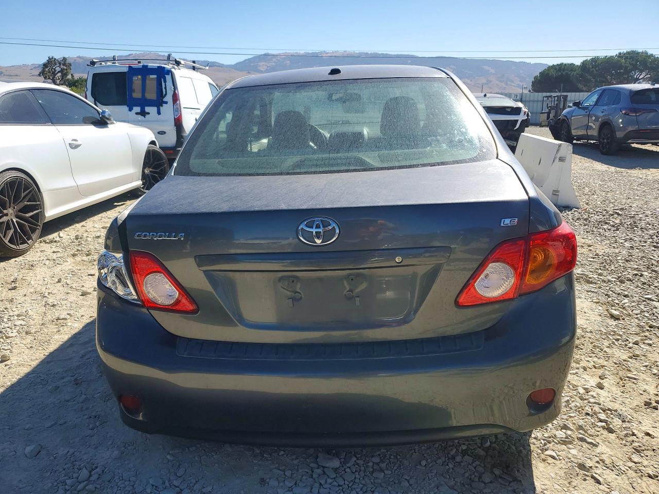 2010 Toyota Corolla Sedan 2wd Gray vin: 2T1BU4EE3AC493995