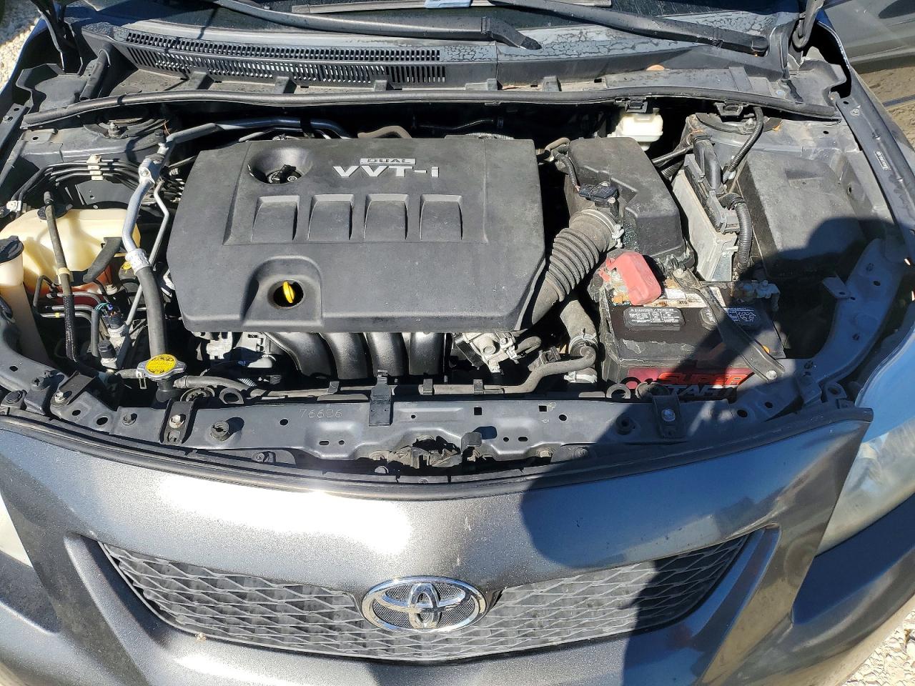 2010 Toyota Corolla Sedan 2wd Gray vin: 2T1BU4EE3AC493995