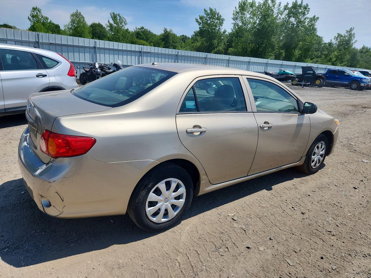 2010 Toyota Corolla Base Tan vin: 2T1BU4EE3AC522993