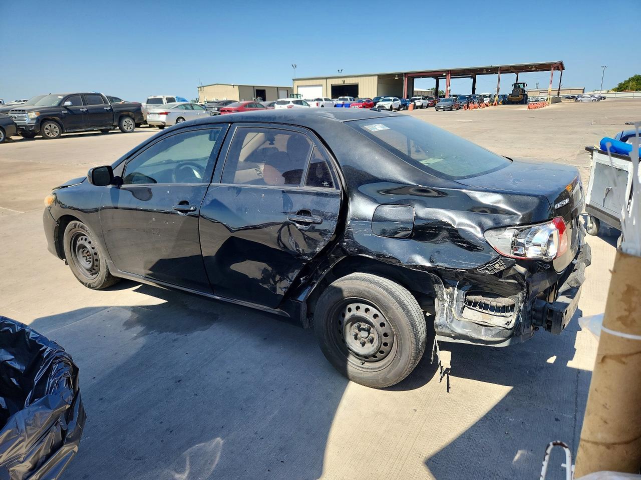 2010 Toyota Corolla Le Черный vin: 2T1BU4EE3AC532147