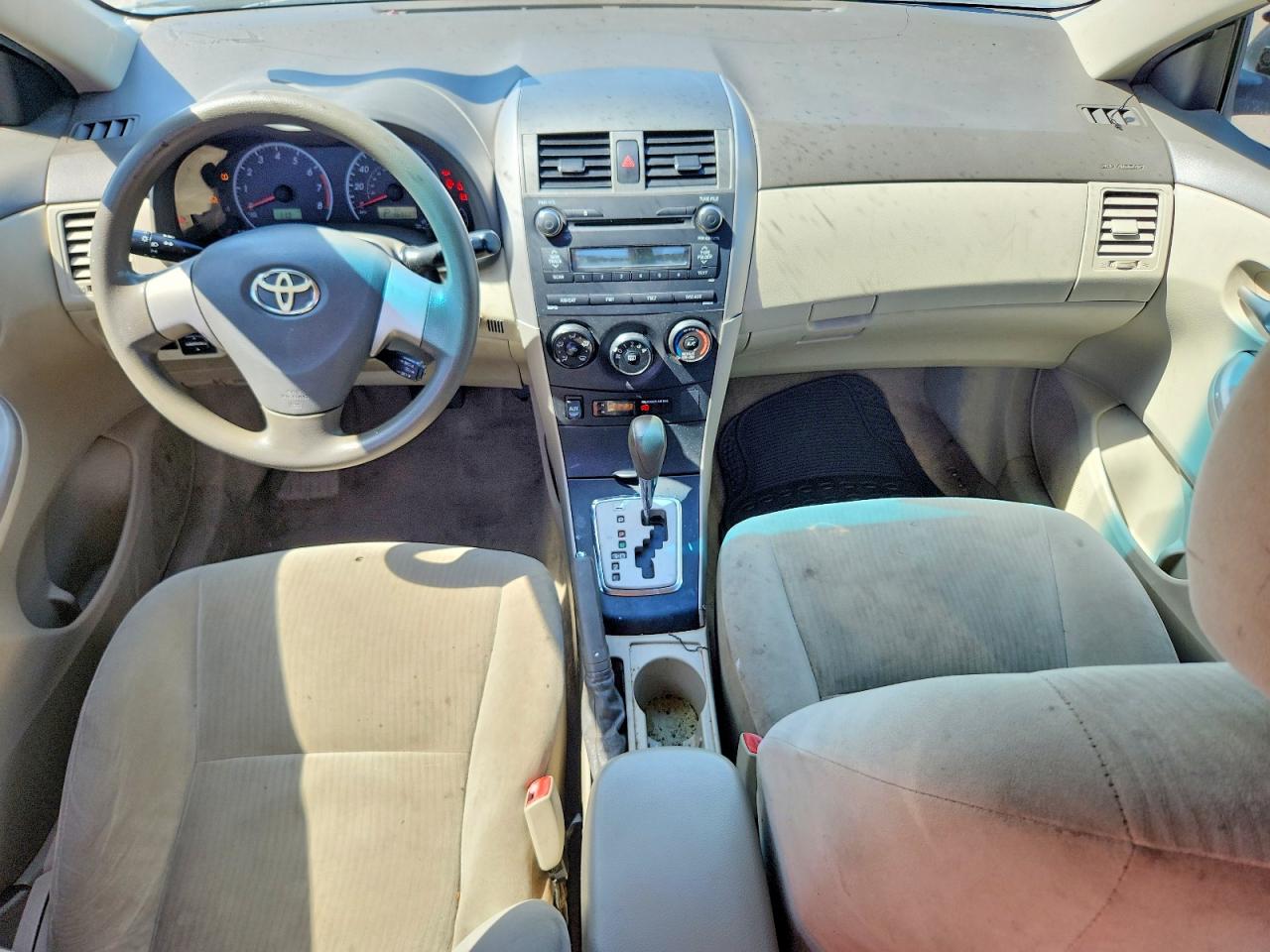 2010 Toyota Corolla Le Черный vin: 2T1BU4EE3AC532147