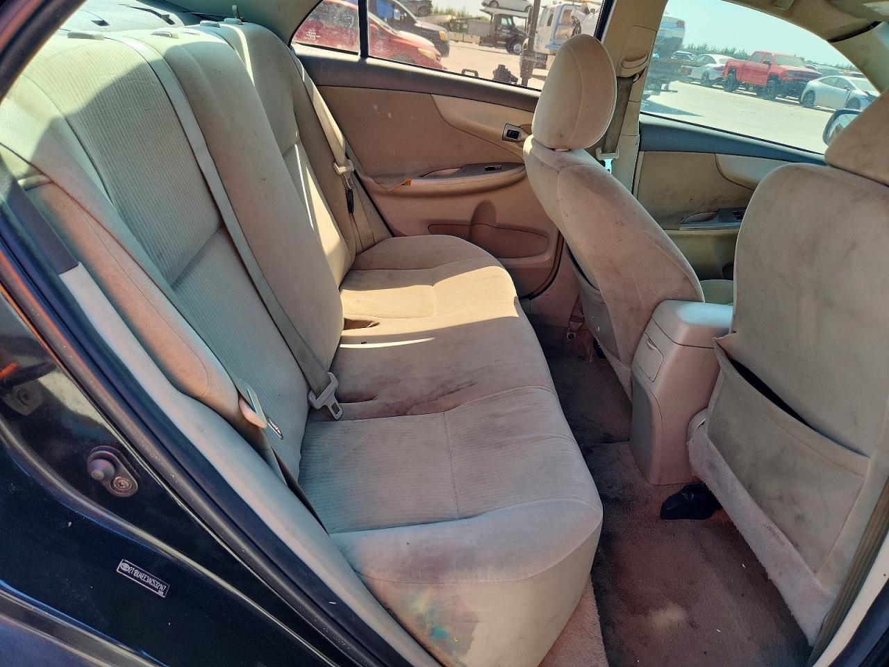 2010 Toyota Corolla Le Черный vin: 2T1BU4EE3AC532147