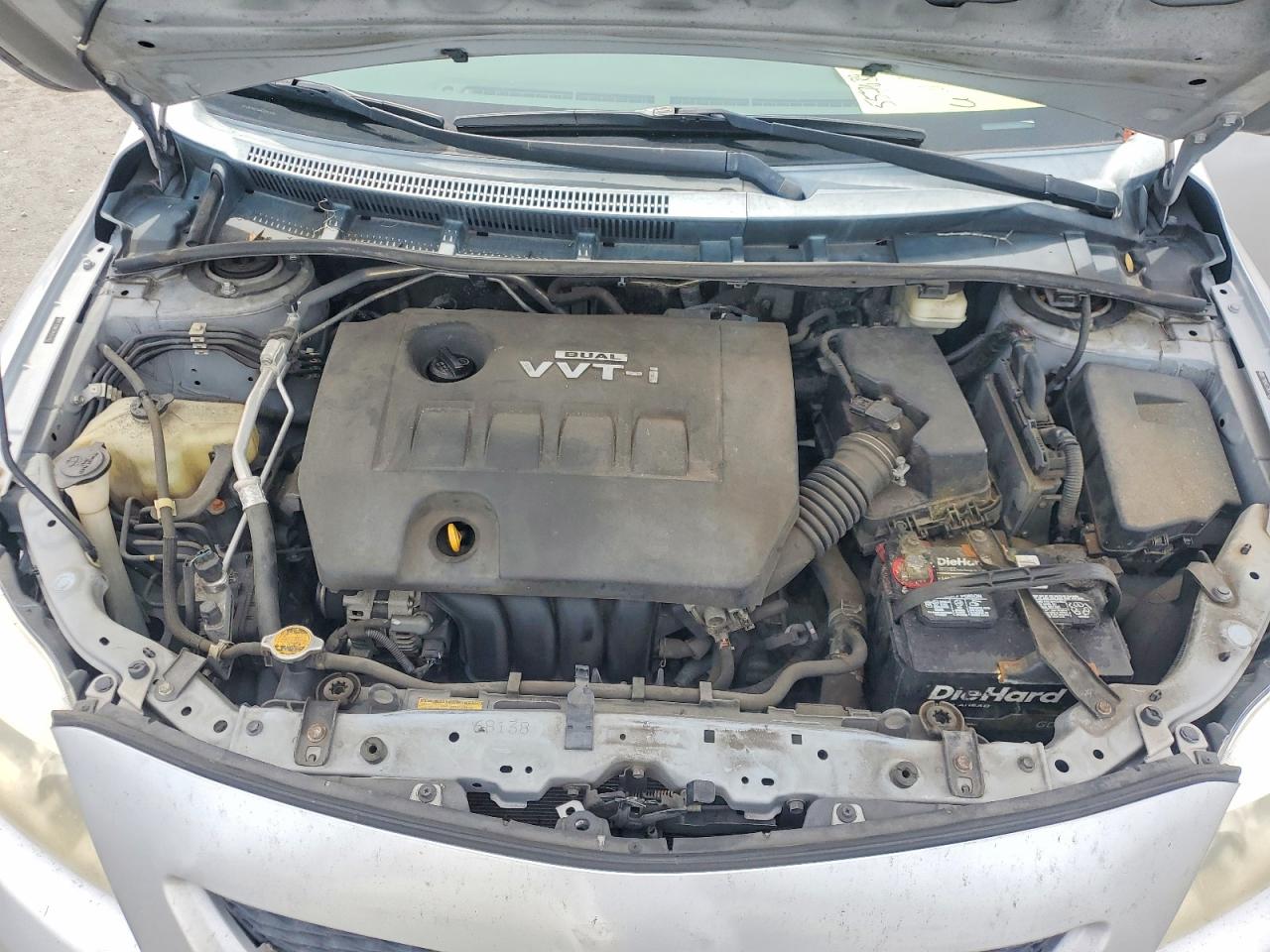 2010 Toyota Corolla Le Серебряный vin: 2T1BU4EE3AC534304