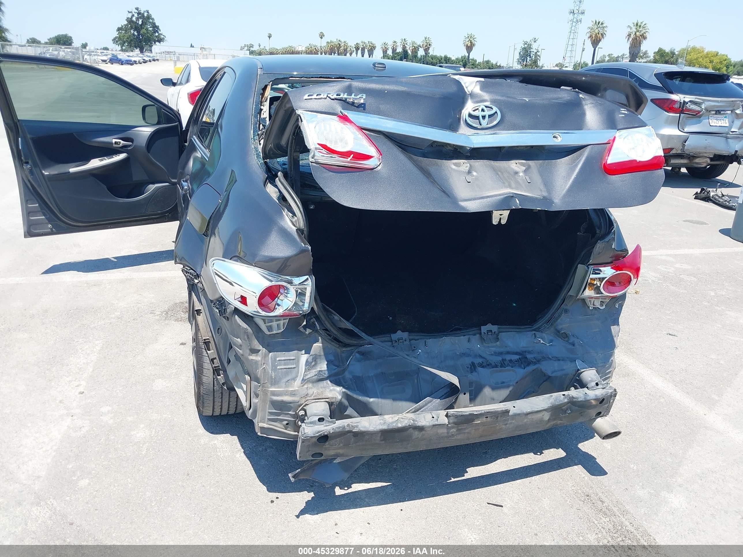 2011 Toyota Corolla S Gray vin: 2T1BU4EE3BC536877