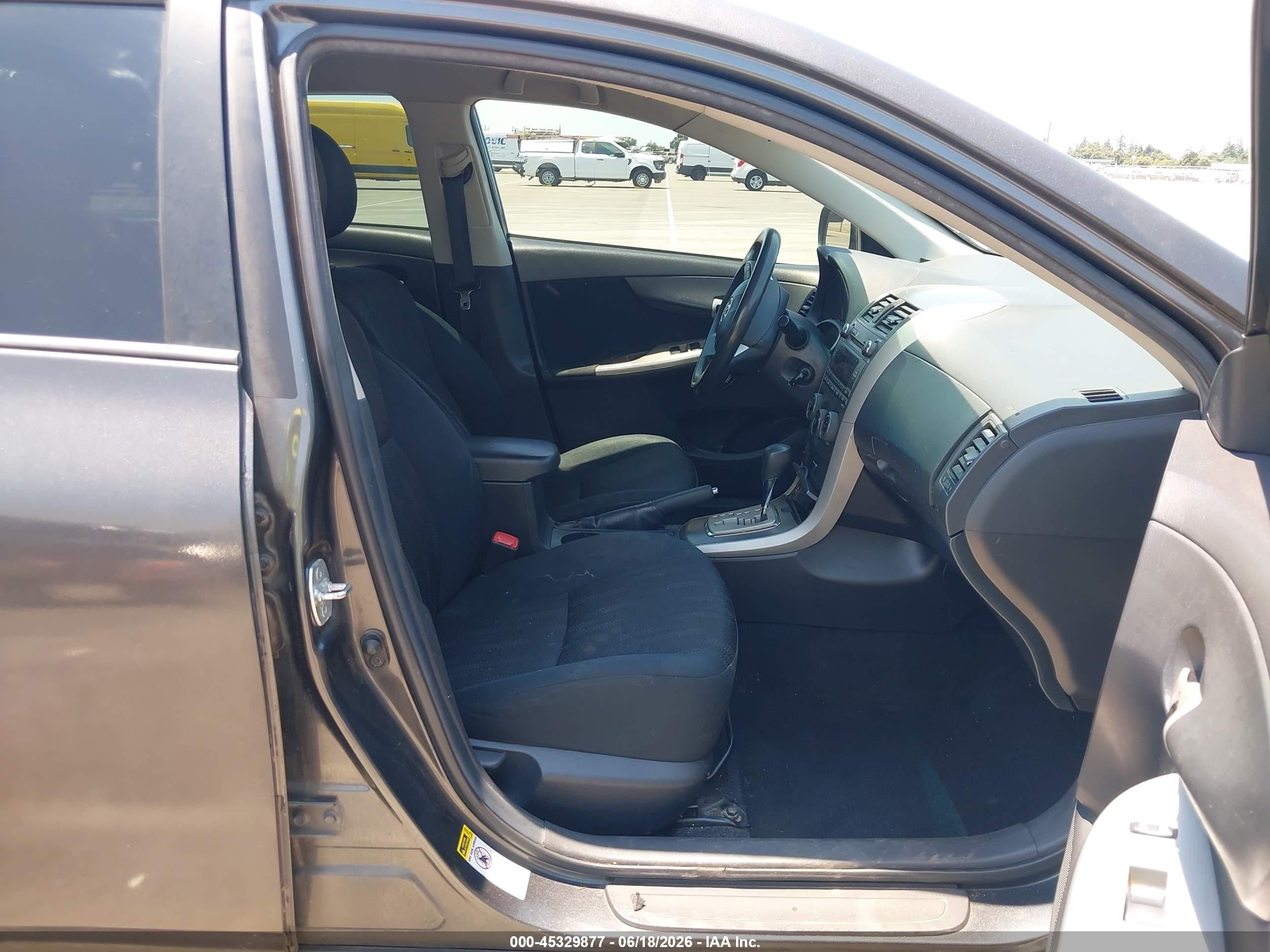 2011 Toyota Corolla S Gray vin: 2T1BU4EE3BC536877