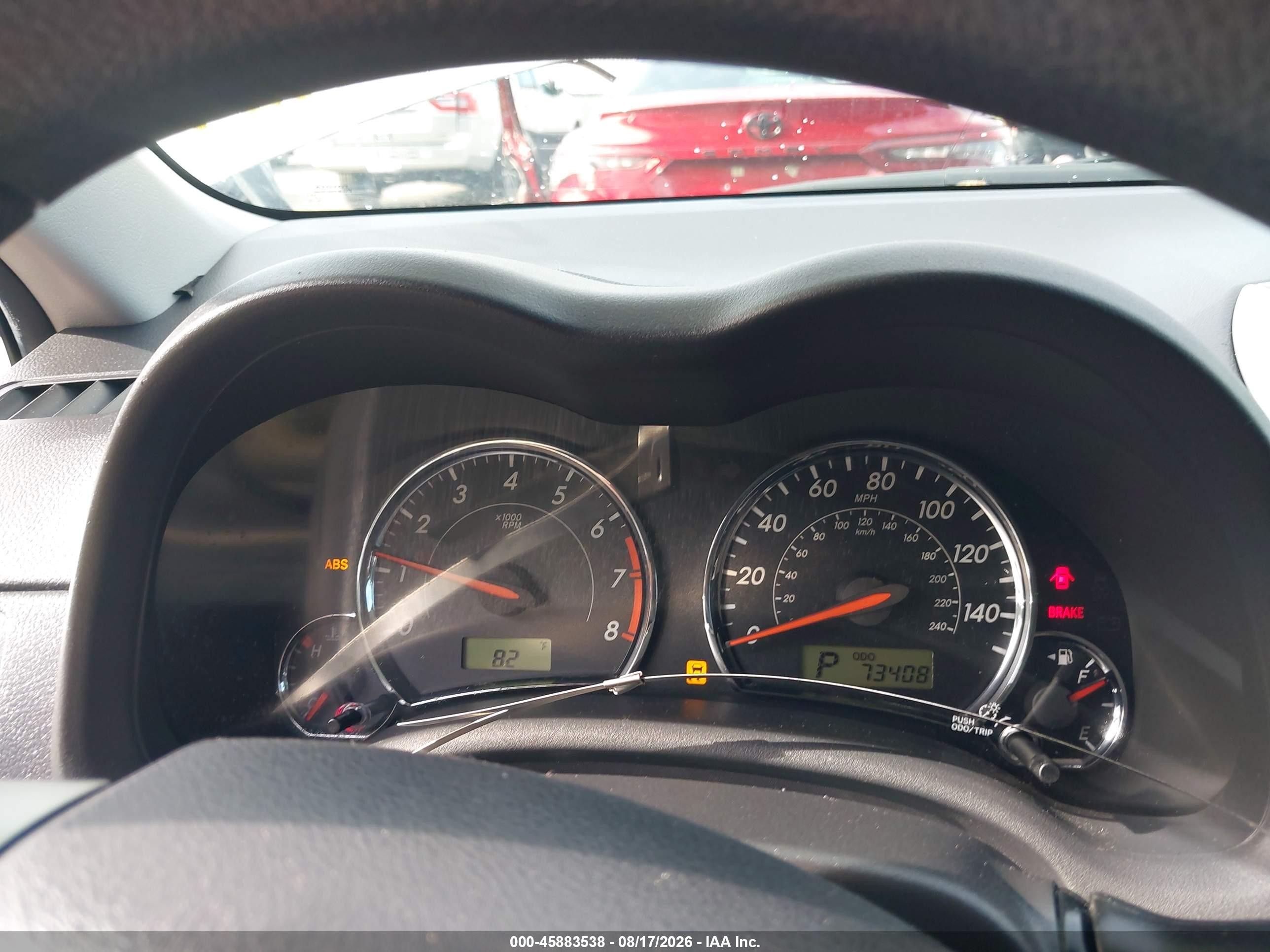 2011 Toyota Corolla S/le Серый vin: 2T1BU4EE3BC552254