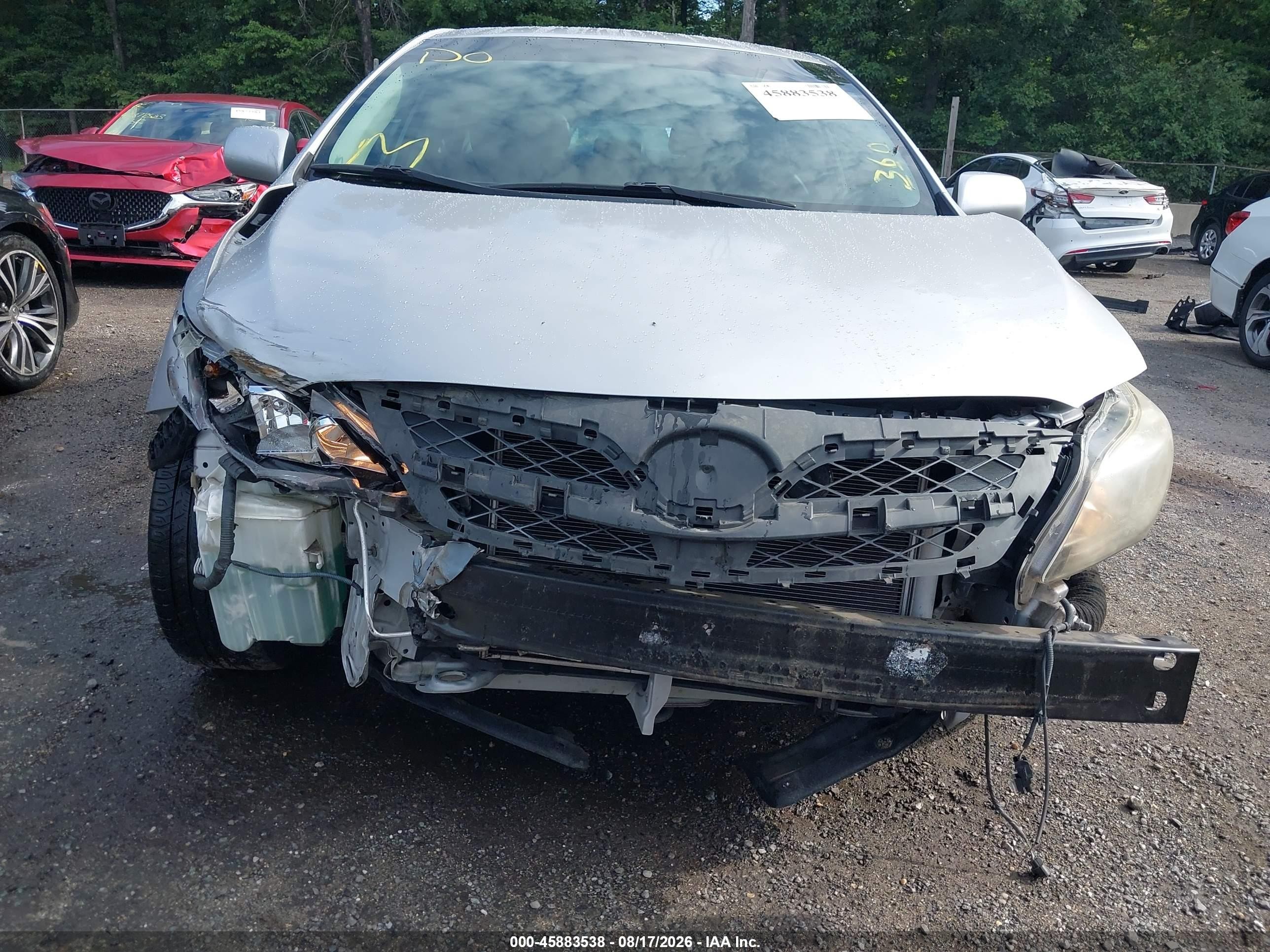 2011 Toyota Corolla S/le Серый vin: 2T1BU4EE3BC552254