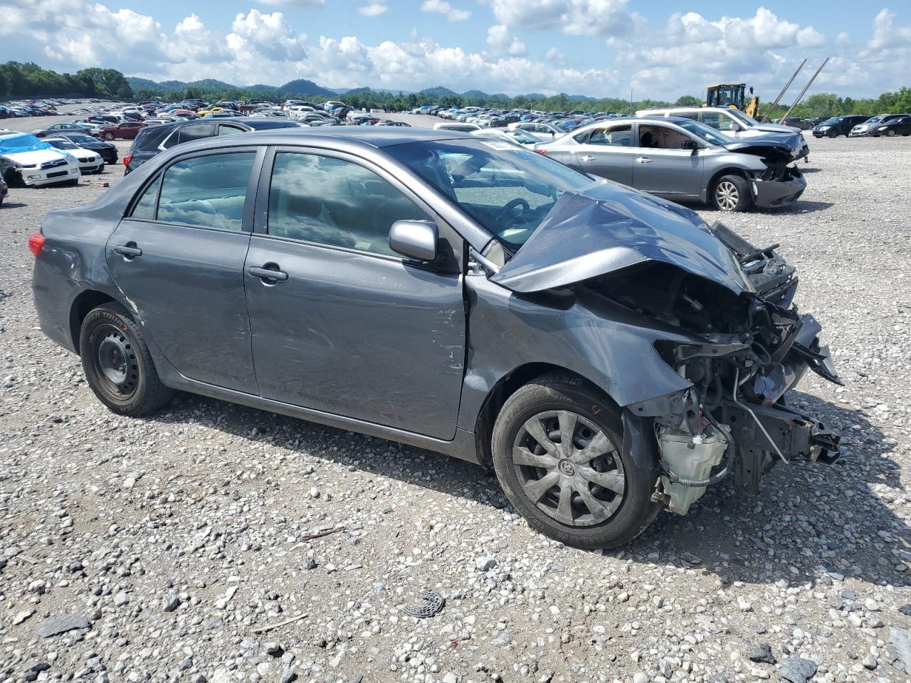 2011 Toyota Corolla Base Black vin: 2T1BU4EE3BC562170