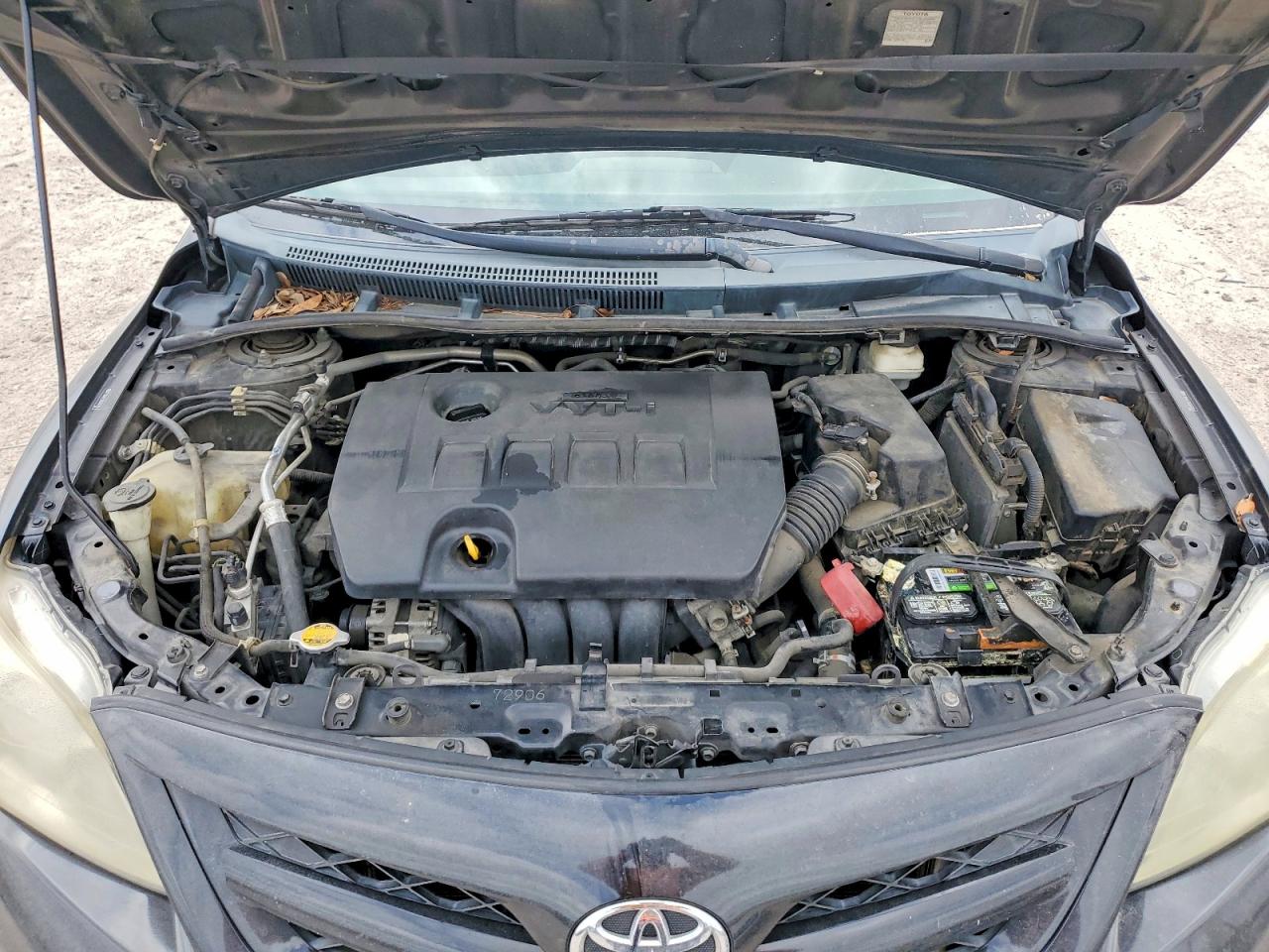 2011 Toyota Corolla Le Черный vin: 2T1BU4EE3BC587781