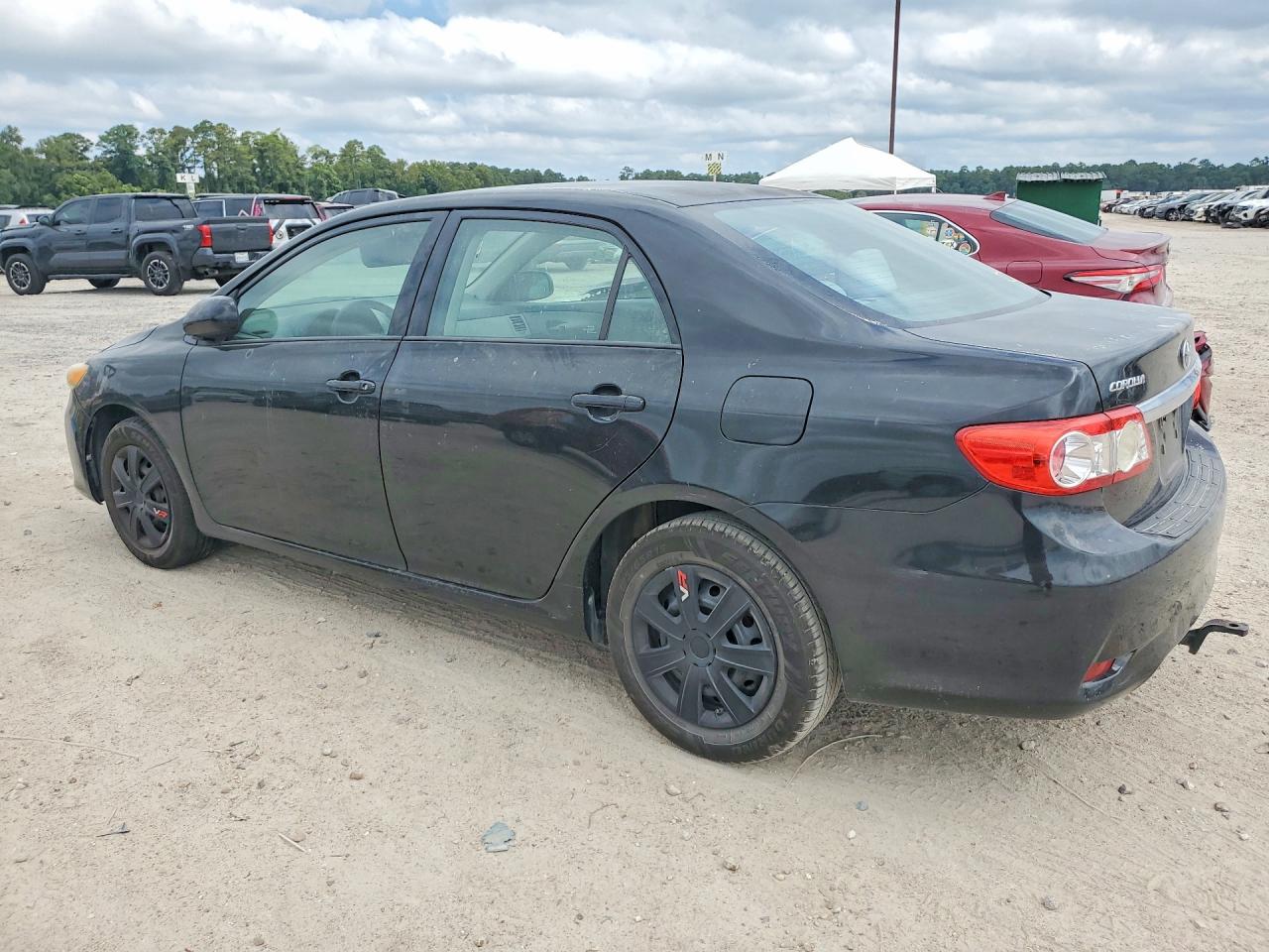 2011 Toyota Corolla Le Черный vin: 2T1BU4EE3BC587781