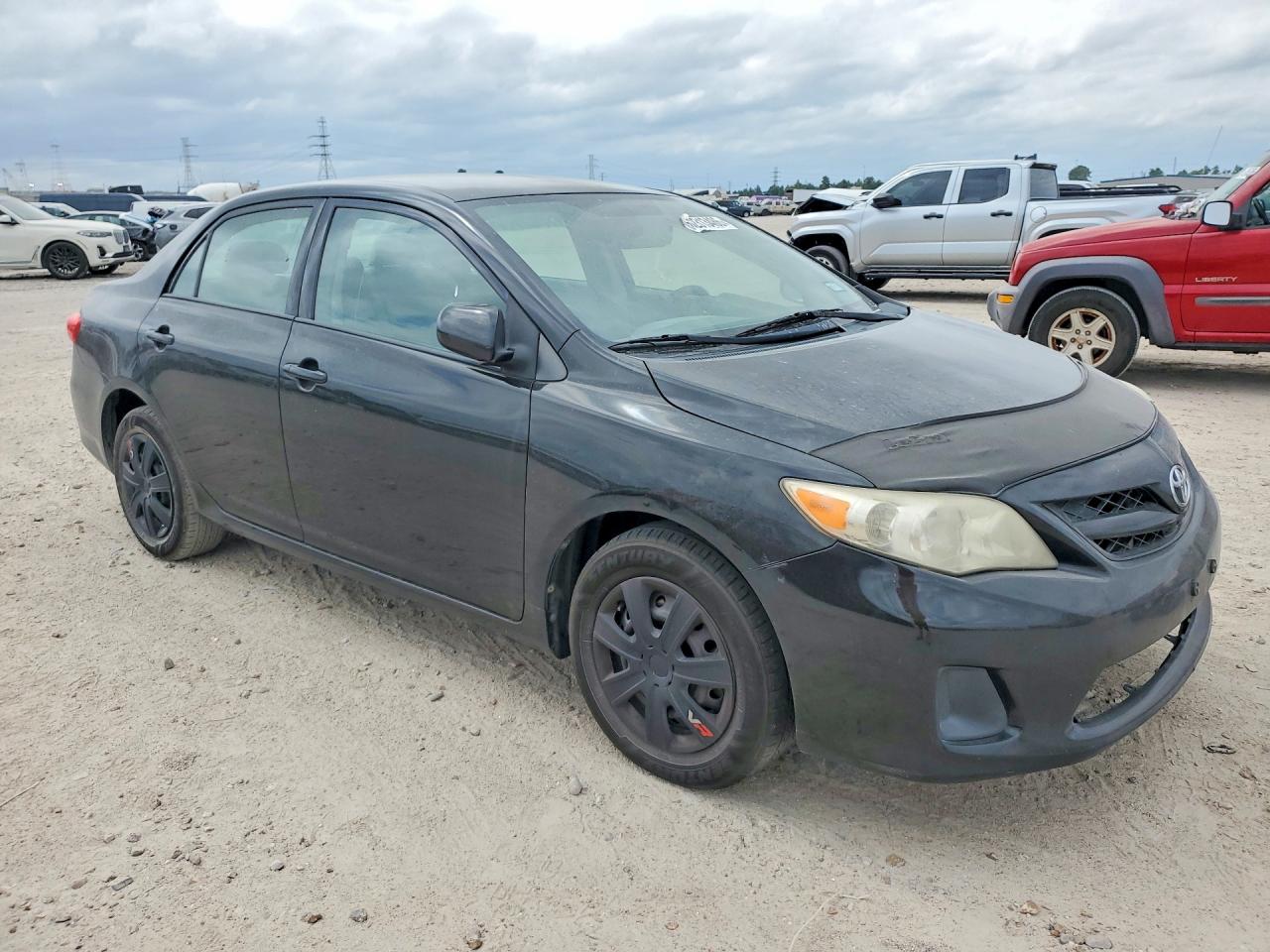 2011 Toyota Corolla Le Черный vin: 2T1BU4EE3BC587781