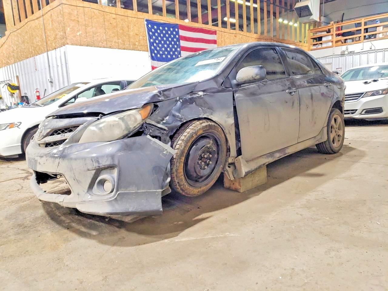 2011 Toyota Corolla S Charcoal vin: 2T1BU4EE3BC606717