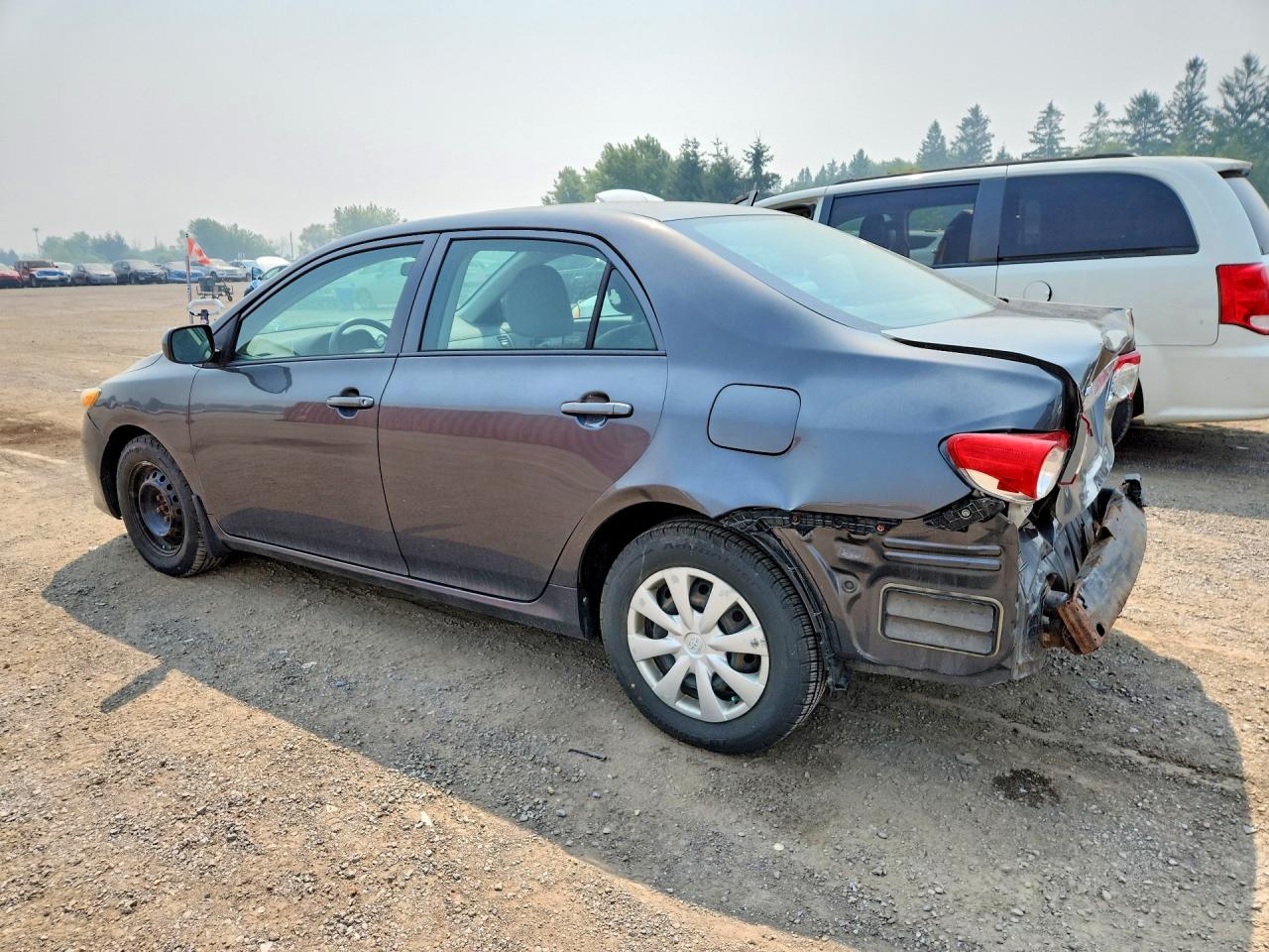 2011 Toyota Corolla Base Gray vin: 2T1BU4EE3BC607141