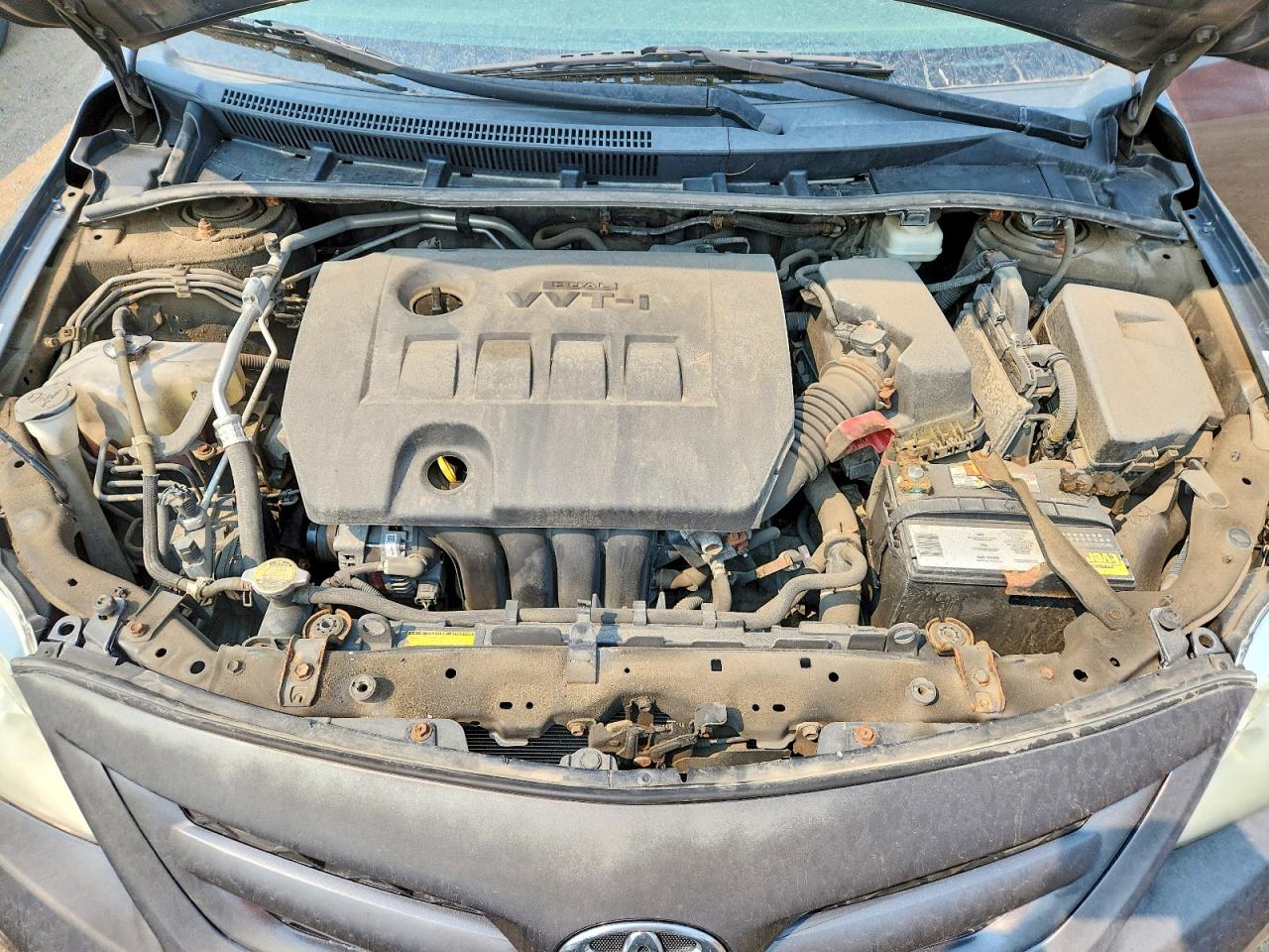 2011 Toyota Corolla Base Gray vin: 2T1BU4EE3BC607141