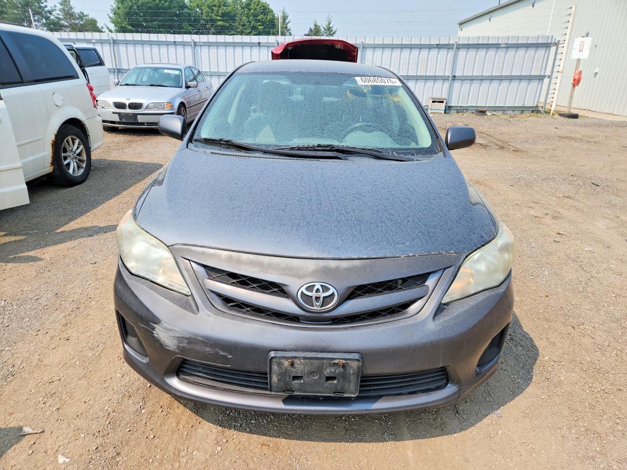 2011 Toyota Corolla Base Gray vin: 2T1BU4EE3BC607141