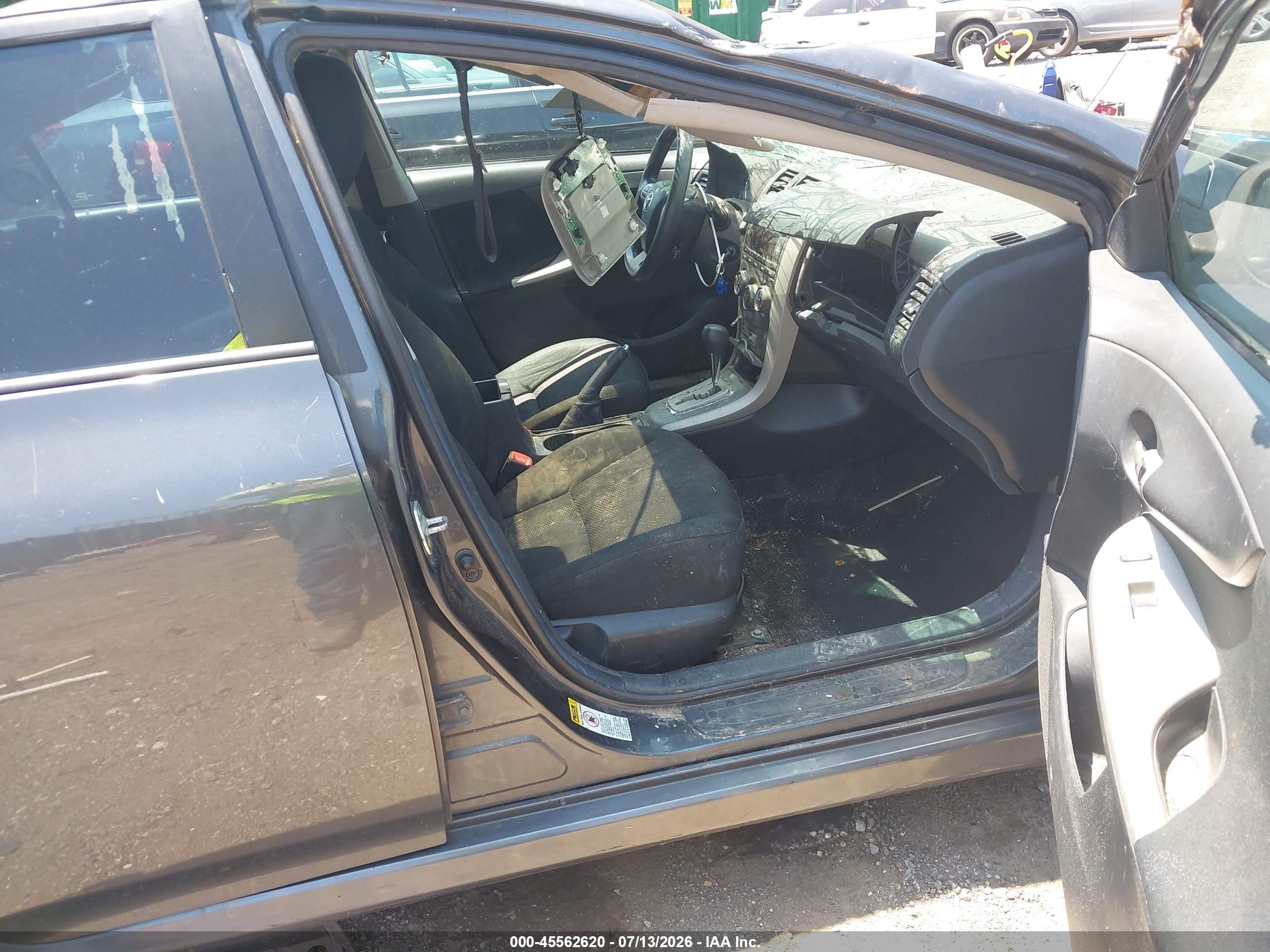 2011 Toyota Corolla S Серый vin: 2T1BU4EE3BC613487