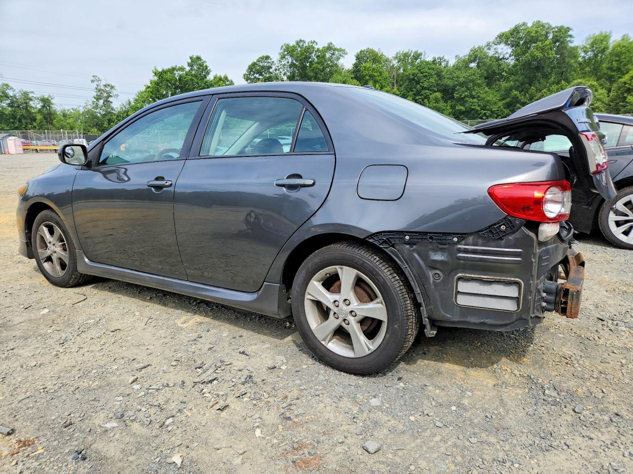 2011 Toyota Corolla S Gray vin: 2T1BU4EE3BC615479