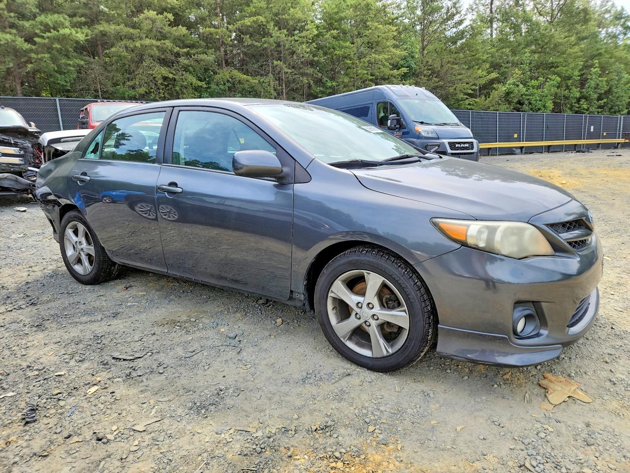 2011 Toyota Corolla S Gray vin: 2T1BU4EE3BC615479