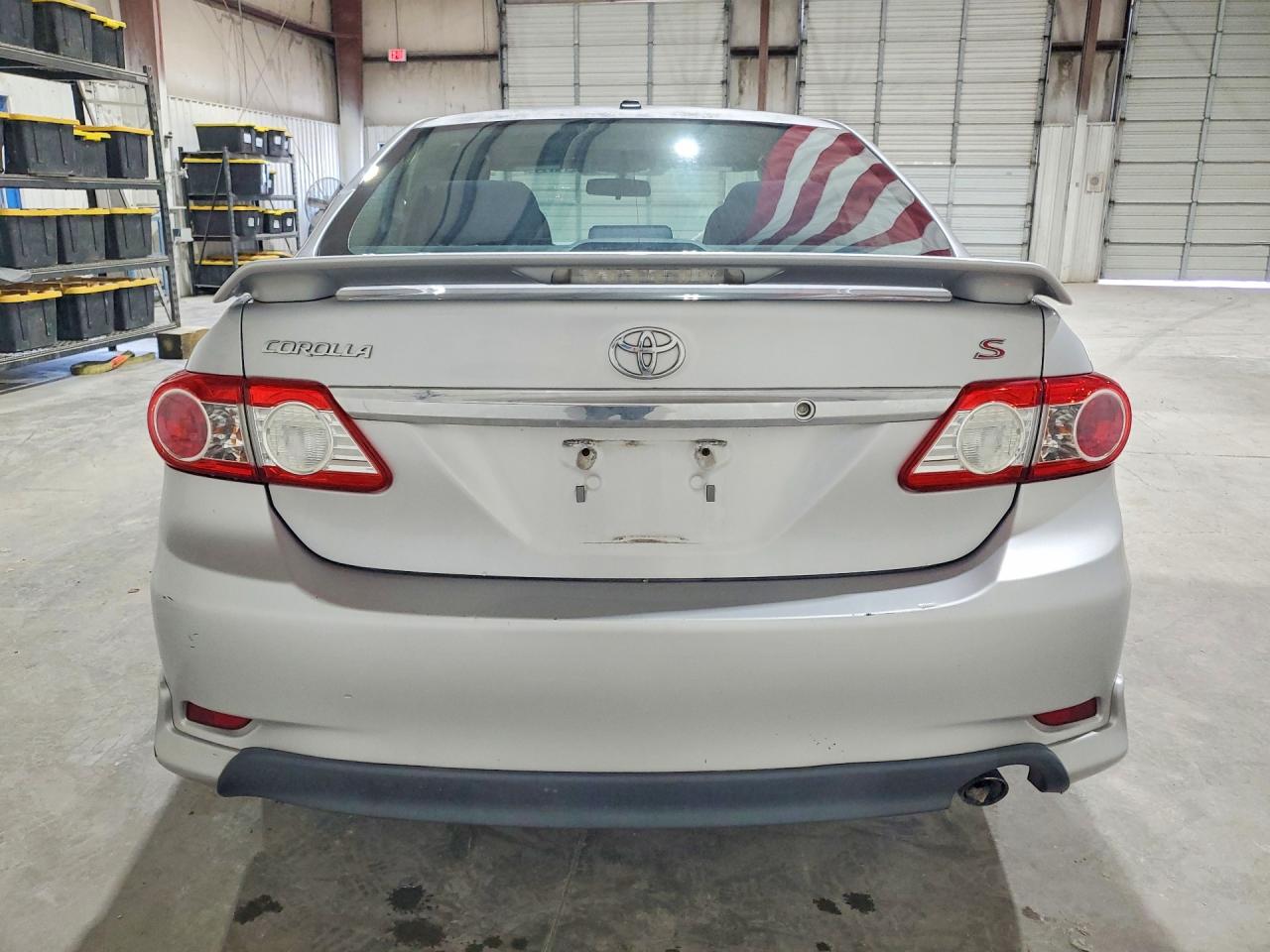 2011 Toyota Corolla S Silver vin: 2T1BU4EE3BC623825
