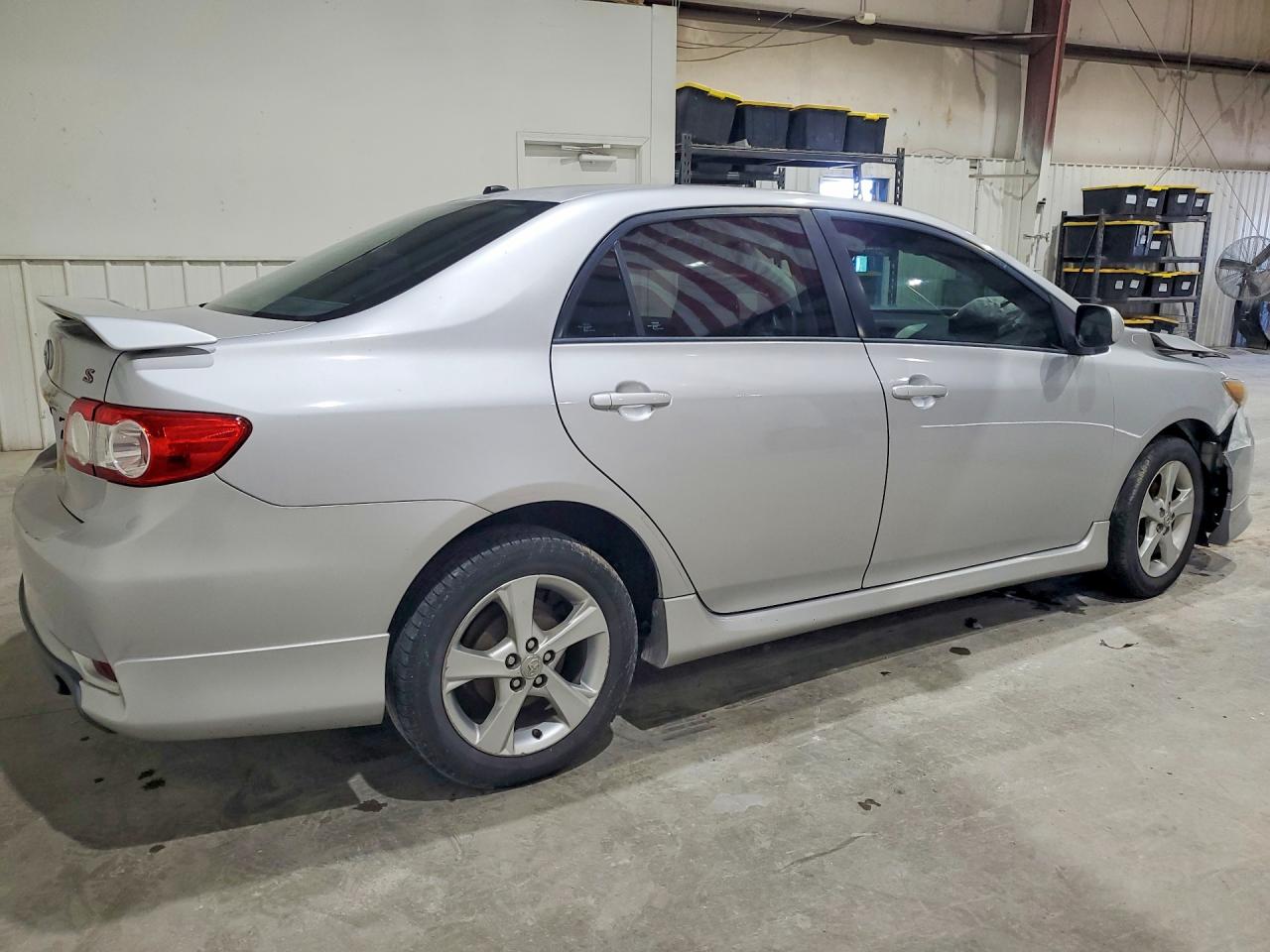 2011 Toyota Corolla S Silver vin: 2T1BU4EE3BC623825