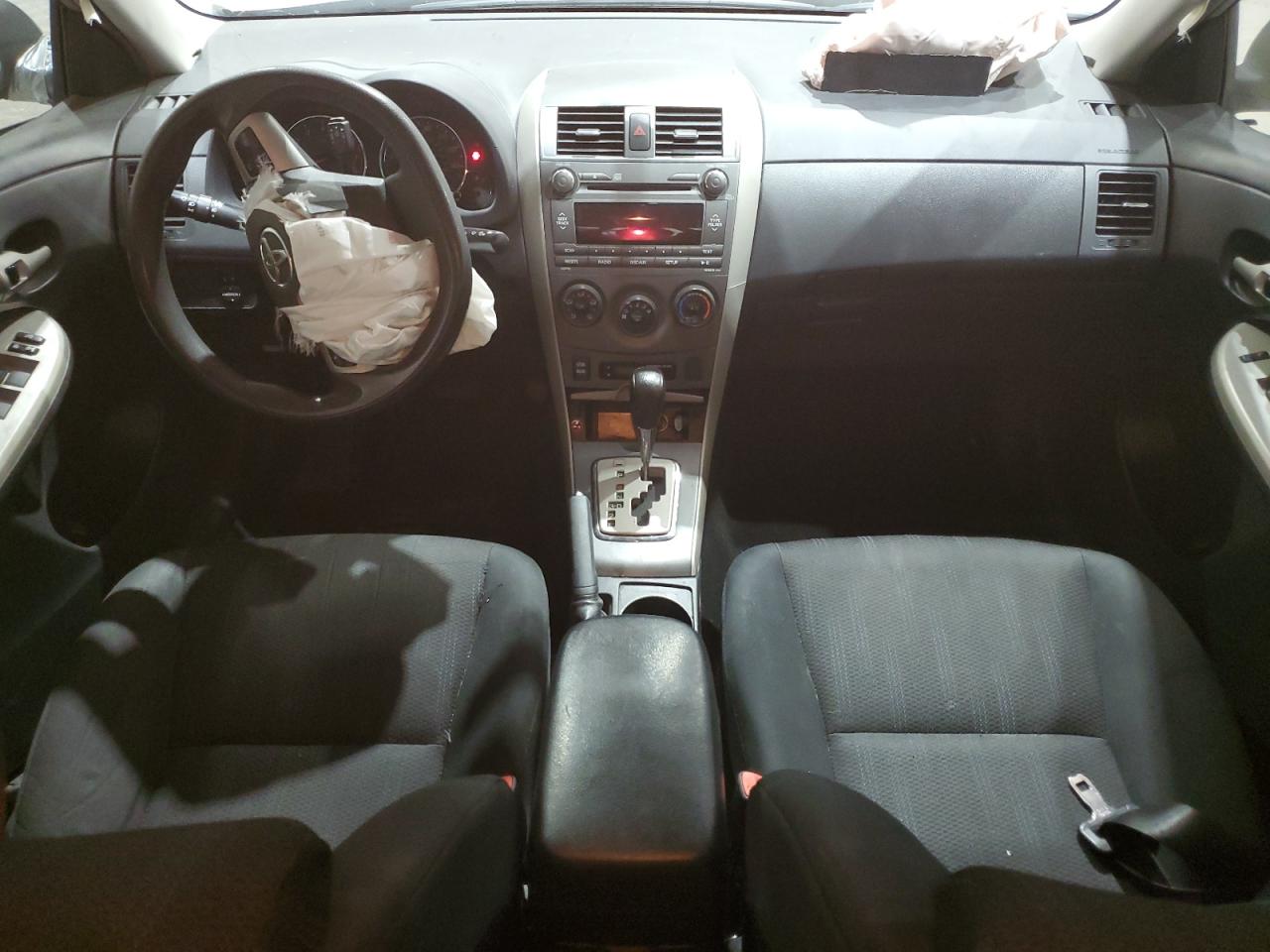 2011 Toyota Corolla S Silver vin: 2T1BU4EE3BC623825 Damage: Airbag - Front Right, Deployed, Replacement Required