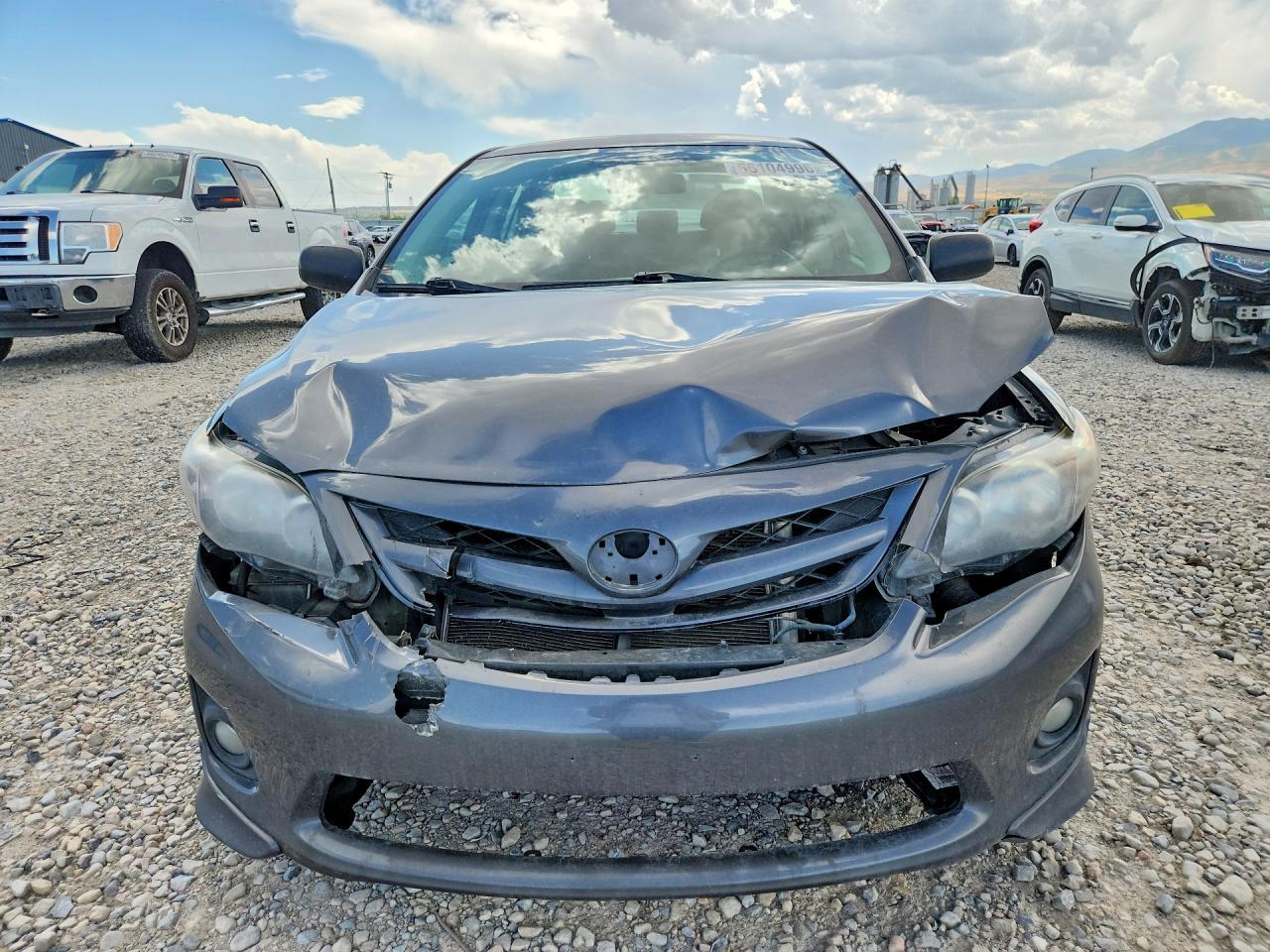 2011 Toyota Corolla S Gray vin: 2T1BU4EE3BC625574