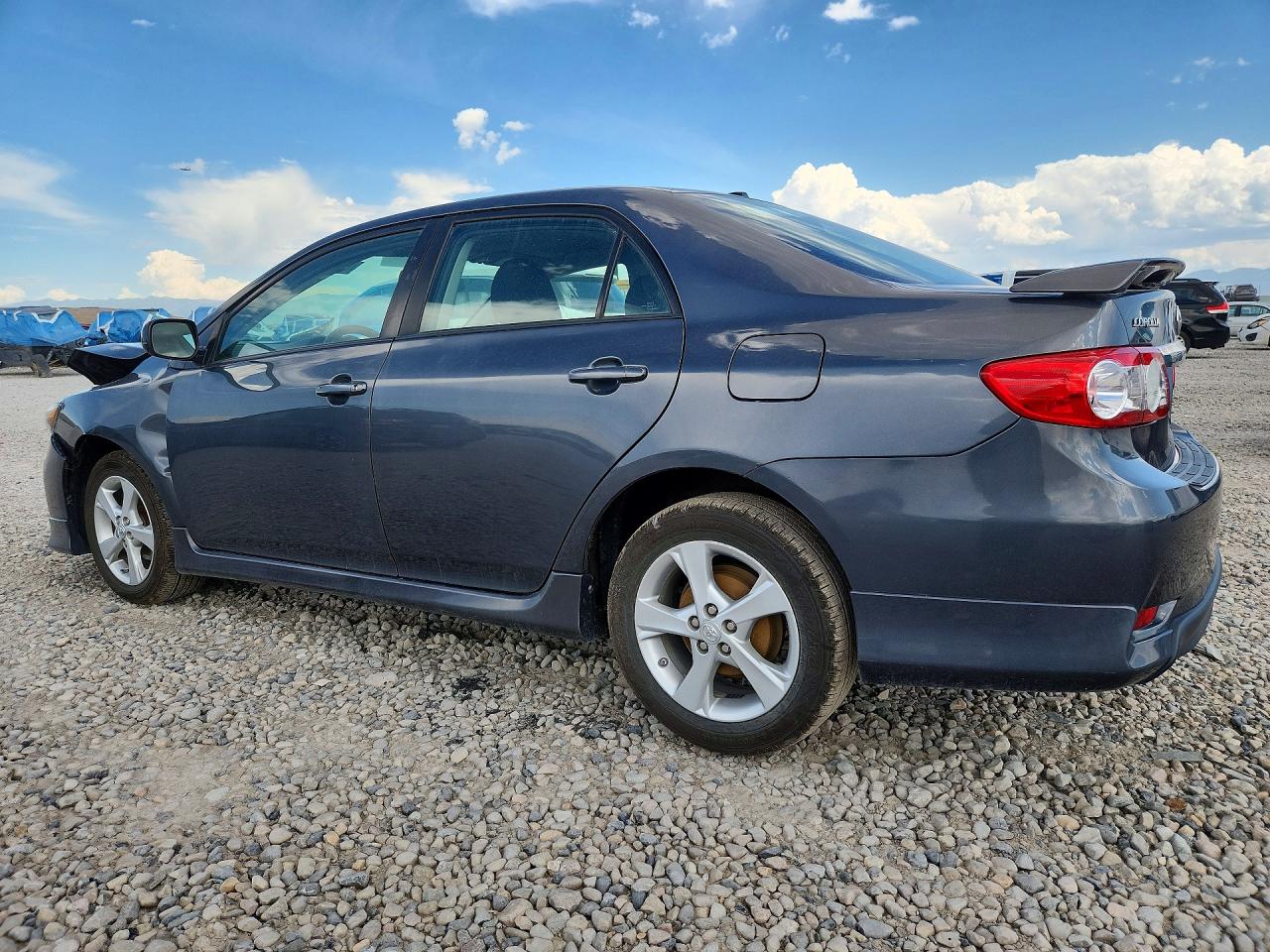 2011 Toyota Corolla S Gray vin: 2T1BU4EE3BC625574