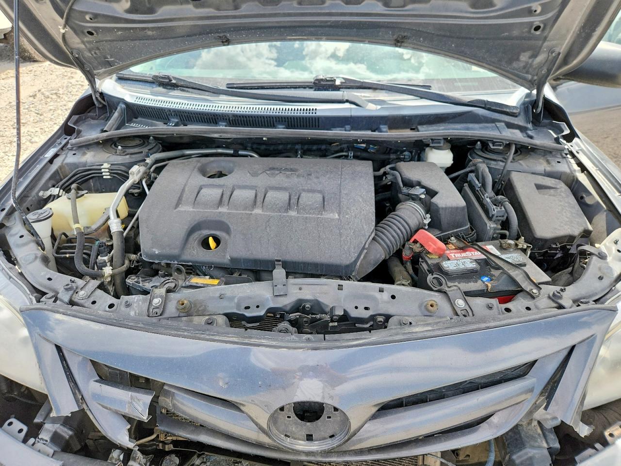 2011 Toyota Corolla S Gray vin: 2T1BU4EE3BC625574