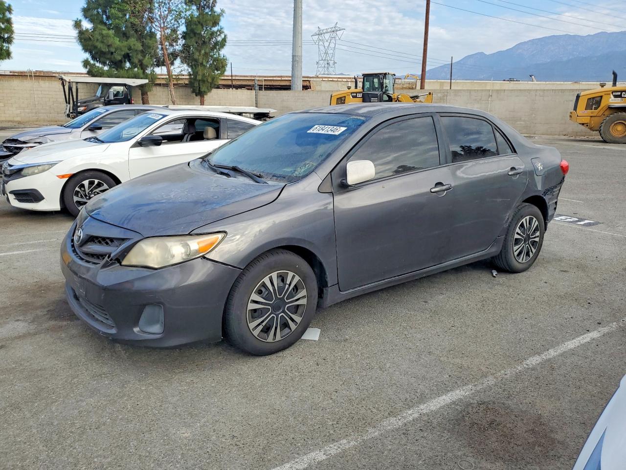 2011 Toyota Corolla Le Gray vin: 2T1BU4EE3BC629625